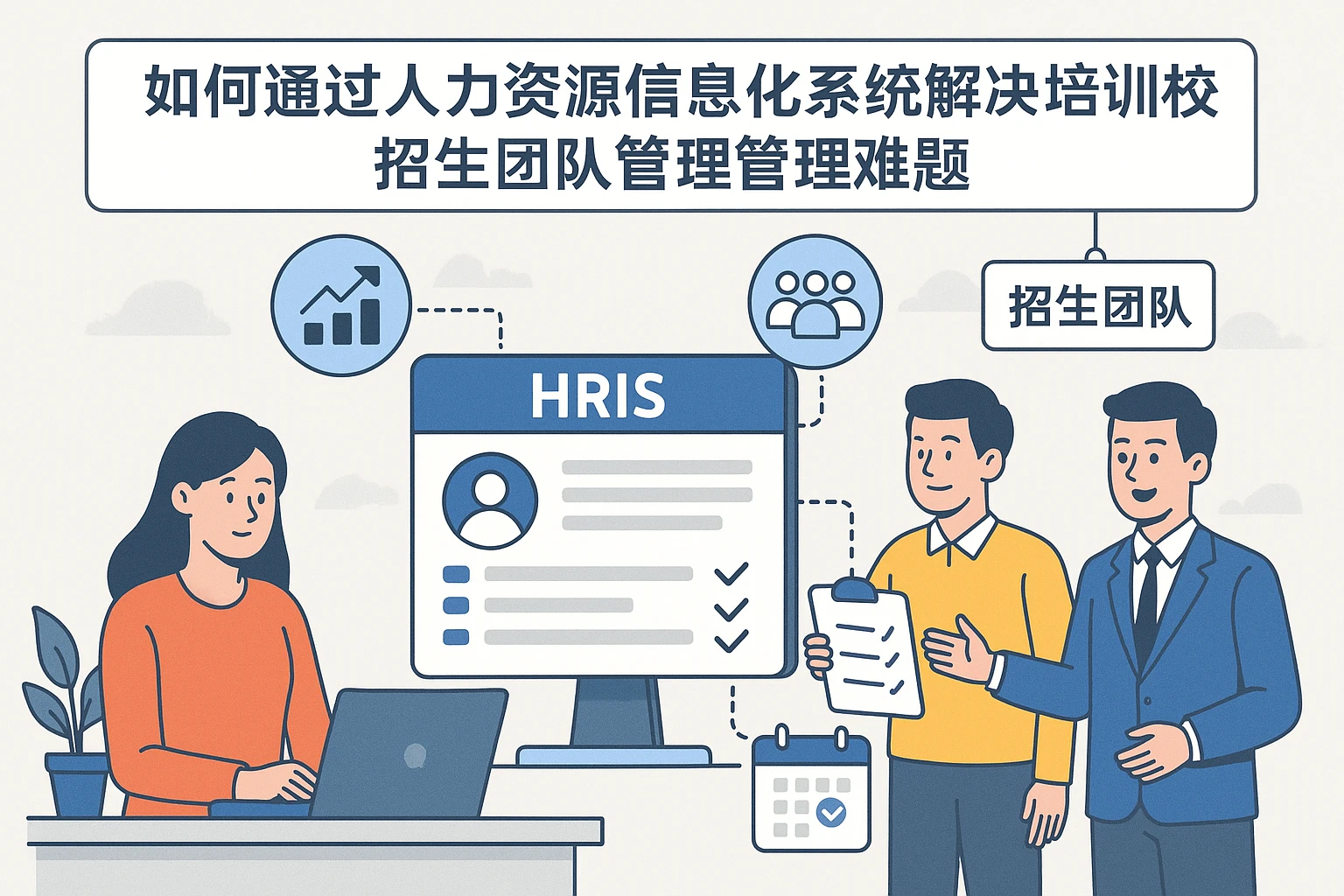 如何通过人力资源信息化系统解决培训学校招生团队管理难题