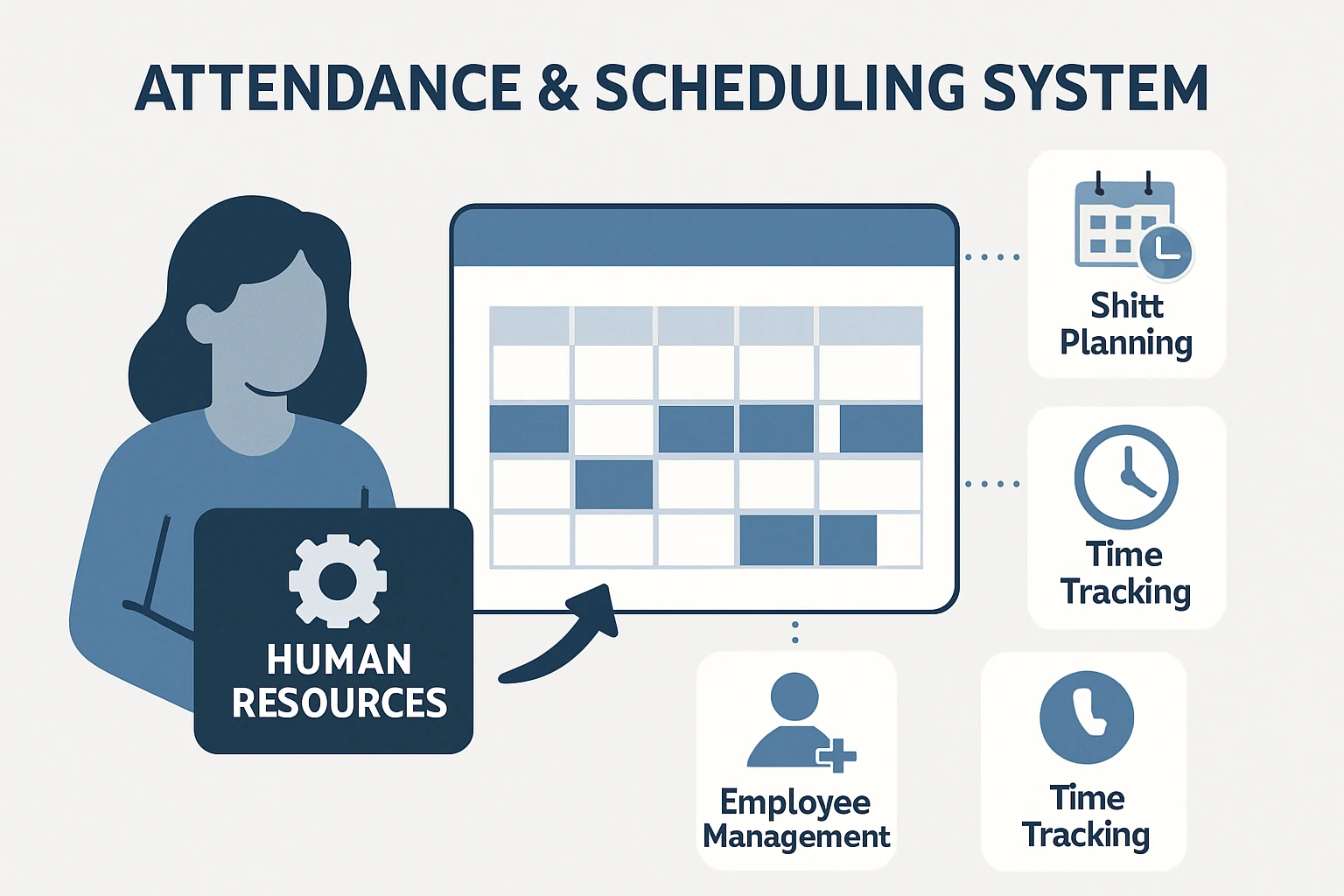人力资源软件中的考勤排班系统核心功能