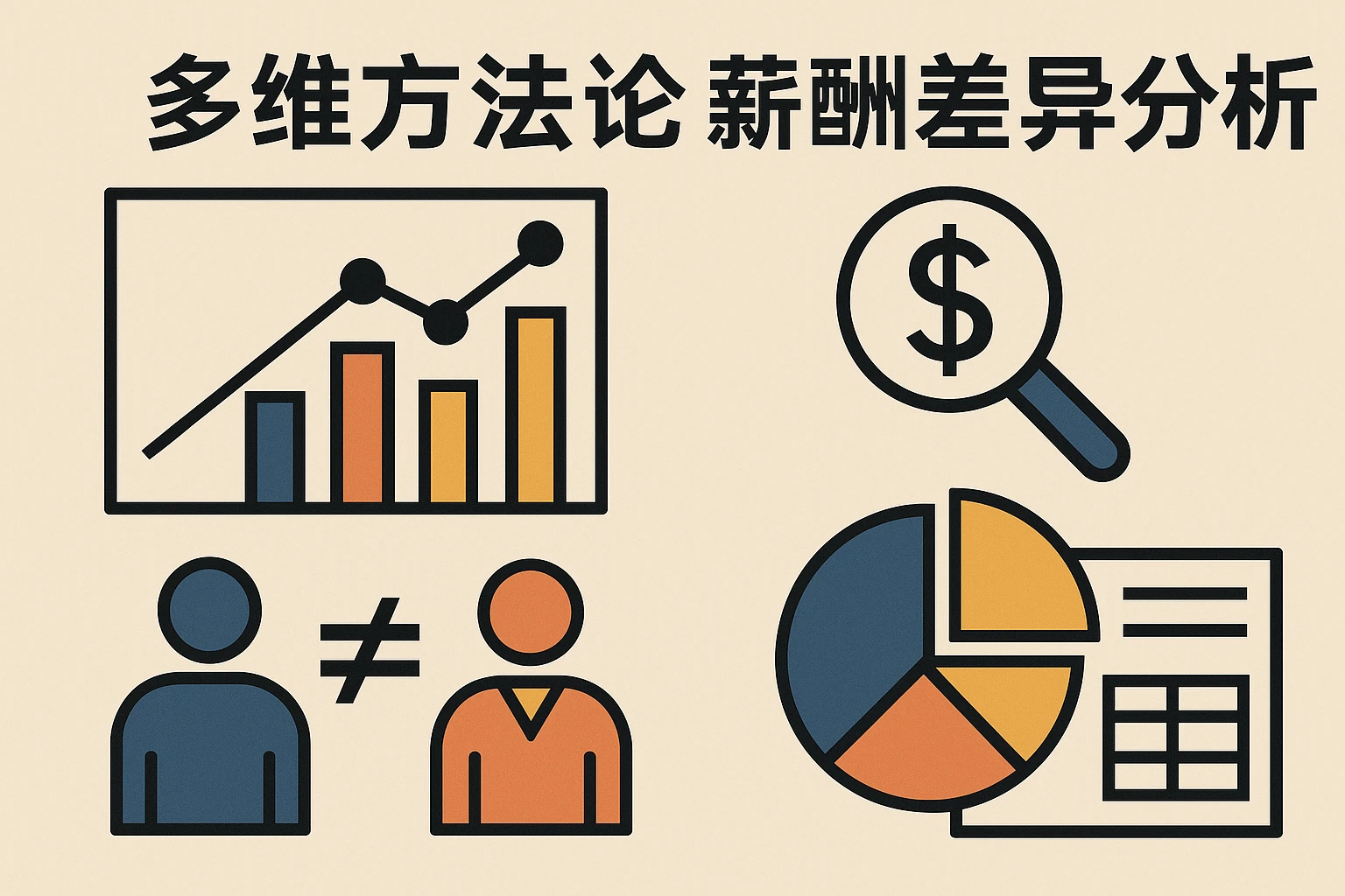薪酬差异分析的多维方法论