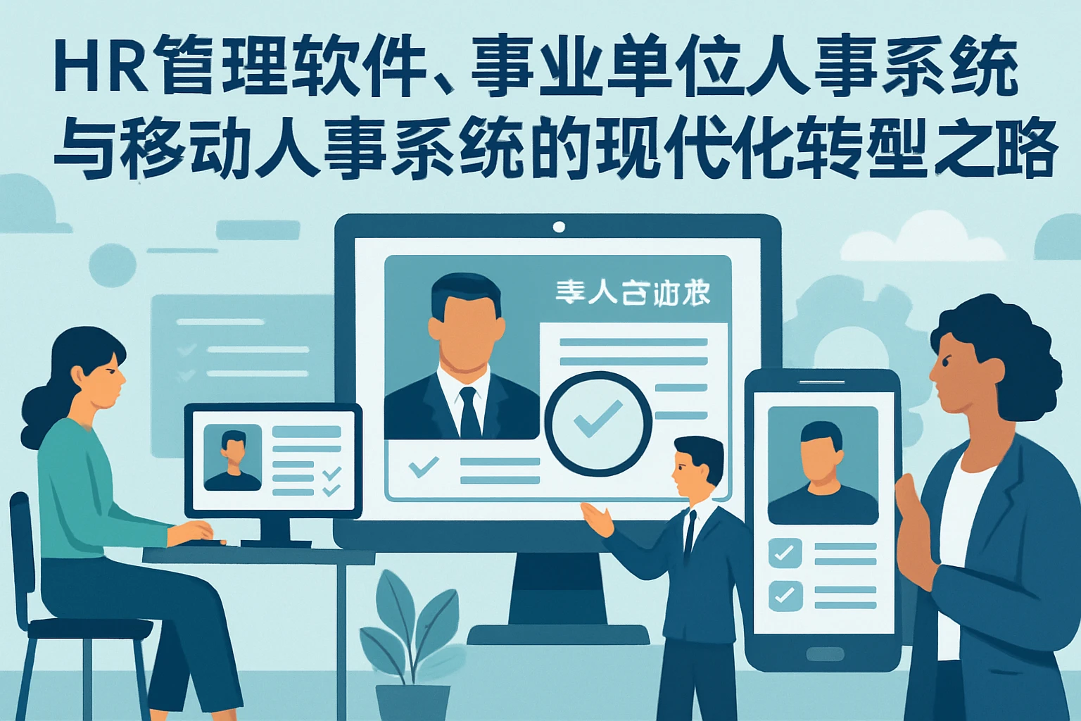 HR管理软件、事业单位人事系统与移动人事系统的现代化转型之路