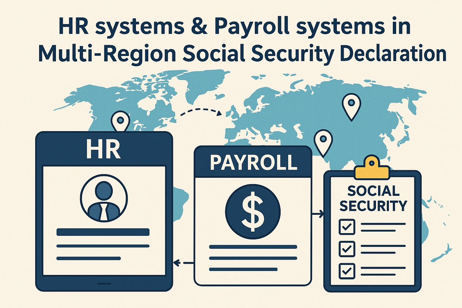 人力资源系统与薪资管理系统在多地区社保申报中的关键作用