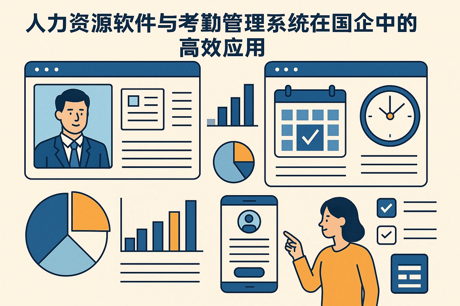 人力资源软件与考勤管理系统在国企中的高效应用