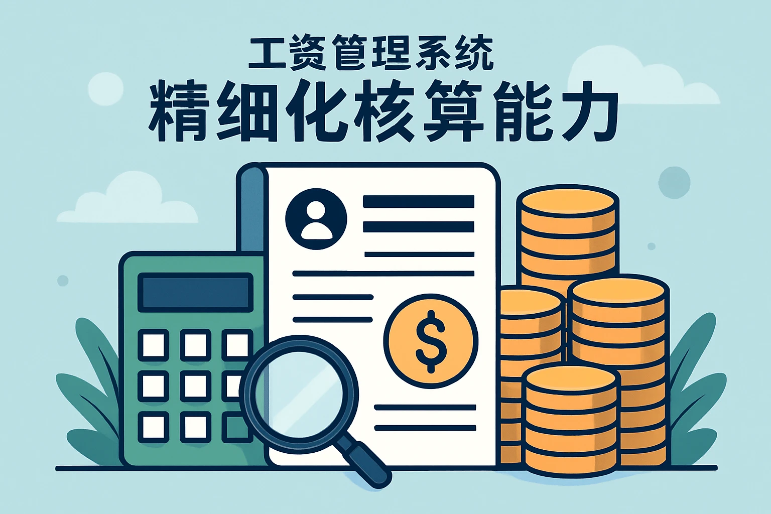 工资管理系统的精细化核算能力