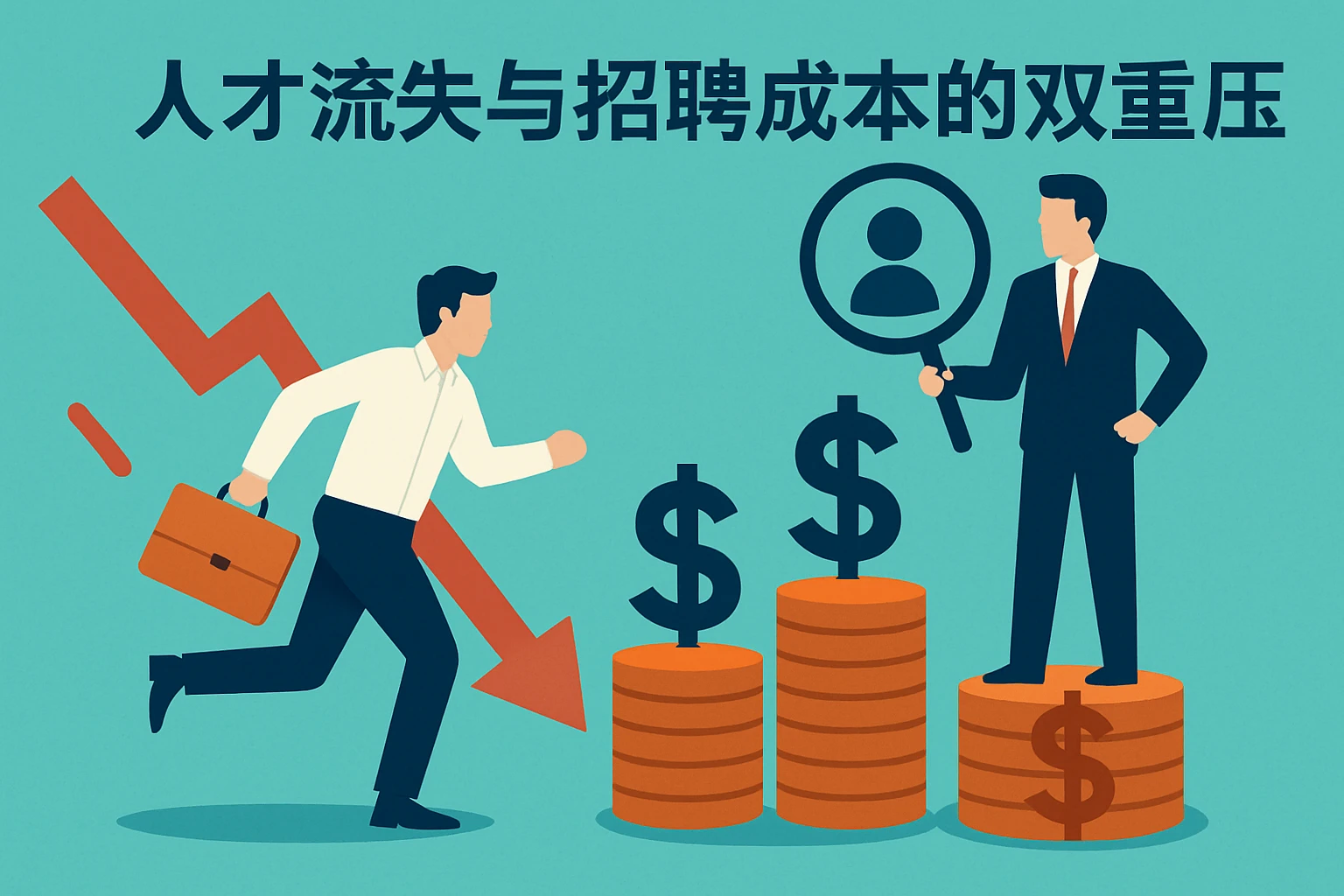 人才流失与招聘成本的双重压力