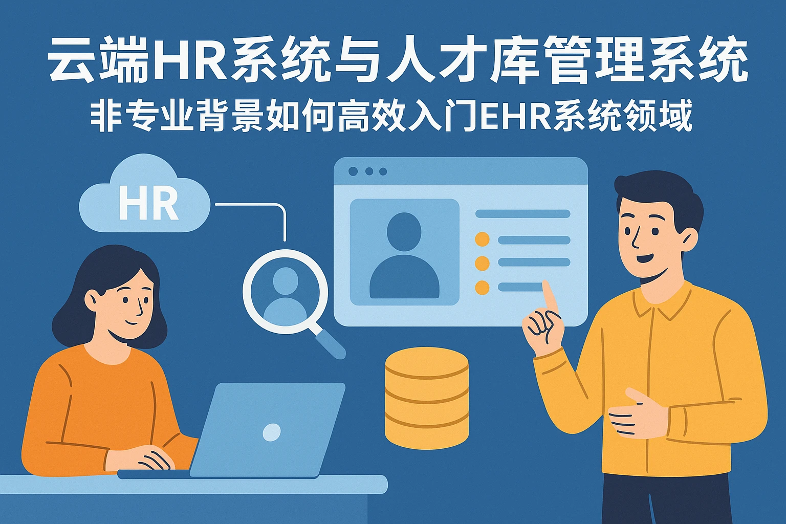 云端HR系统与人才库管理系统：非专业背景如何高效入门ehr系统领域