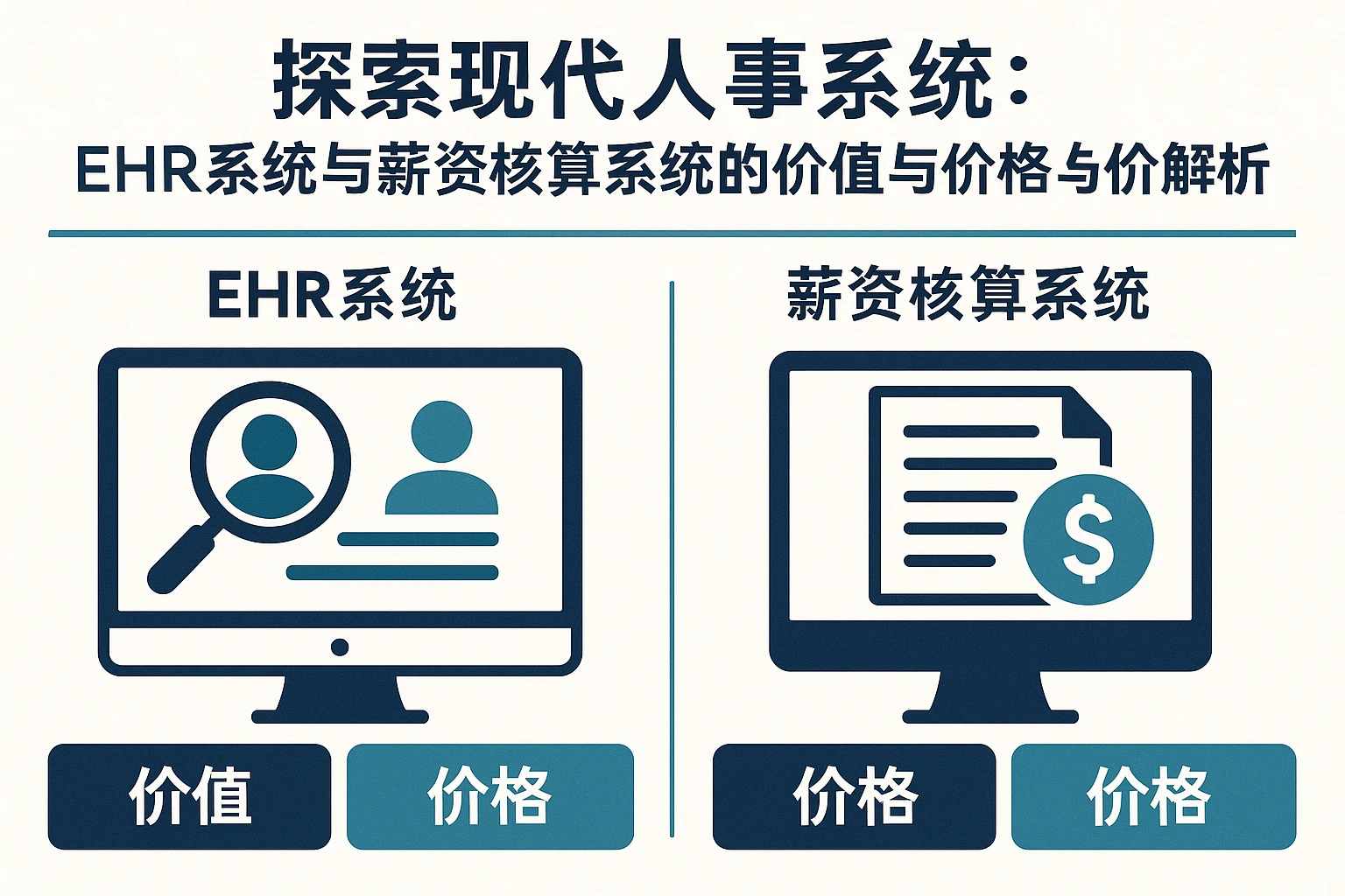 探索现代人事系统：EHR系统与薪资核算系统的价值与价格解析