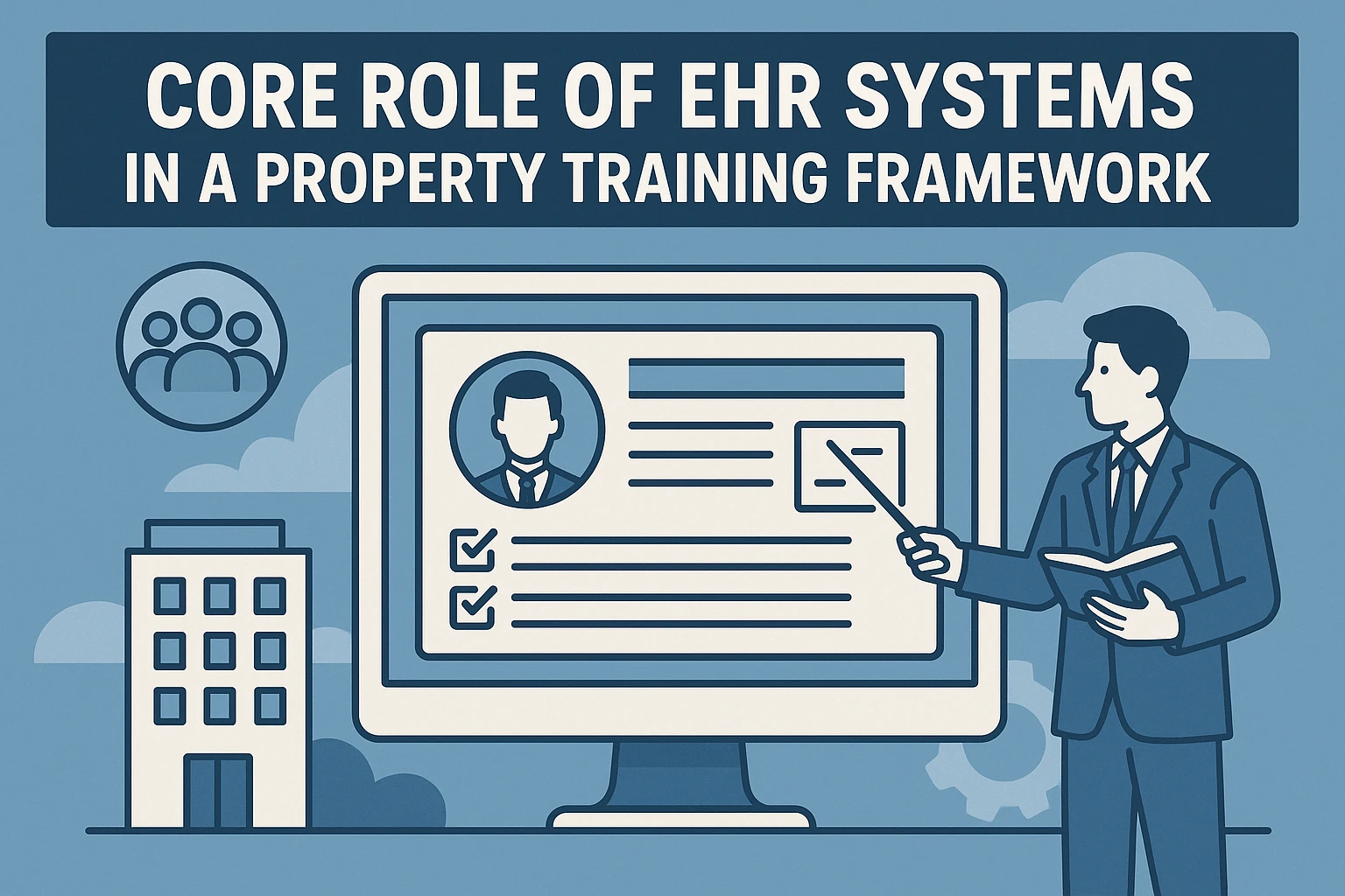 EHR系统在物业培训体系中的核心作用