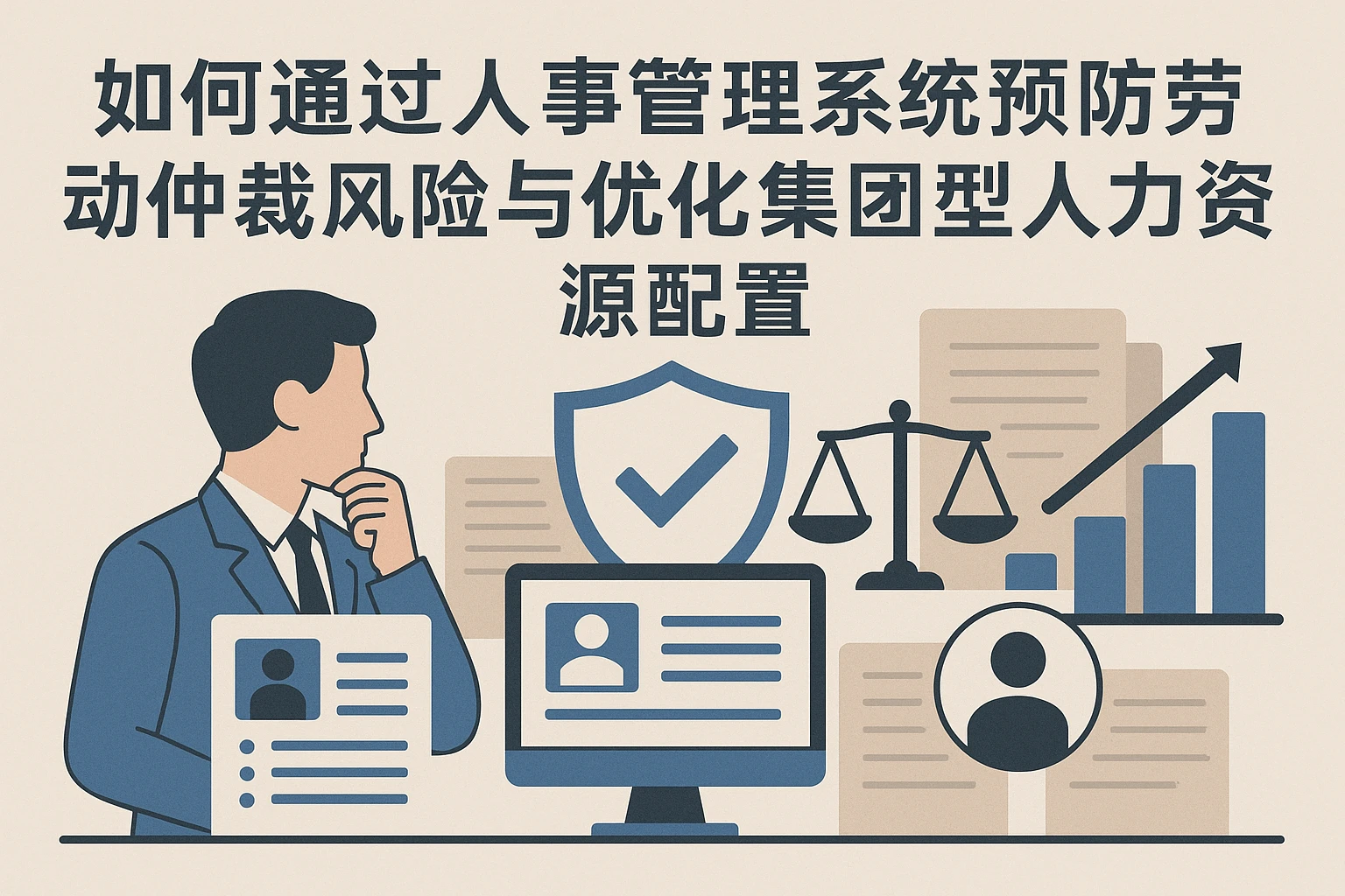 如何通过人事管理系统预防劳动仲裁风险与优化集团型人力资源配置