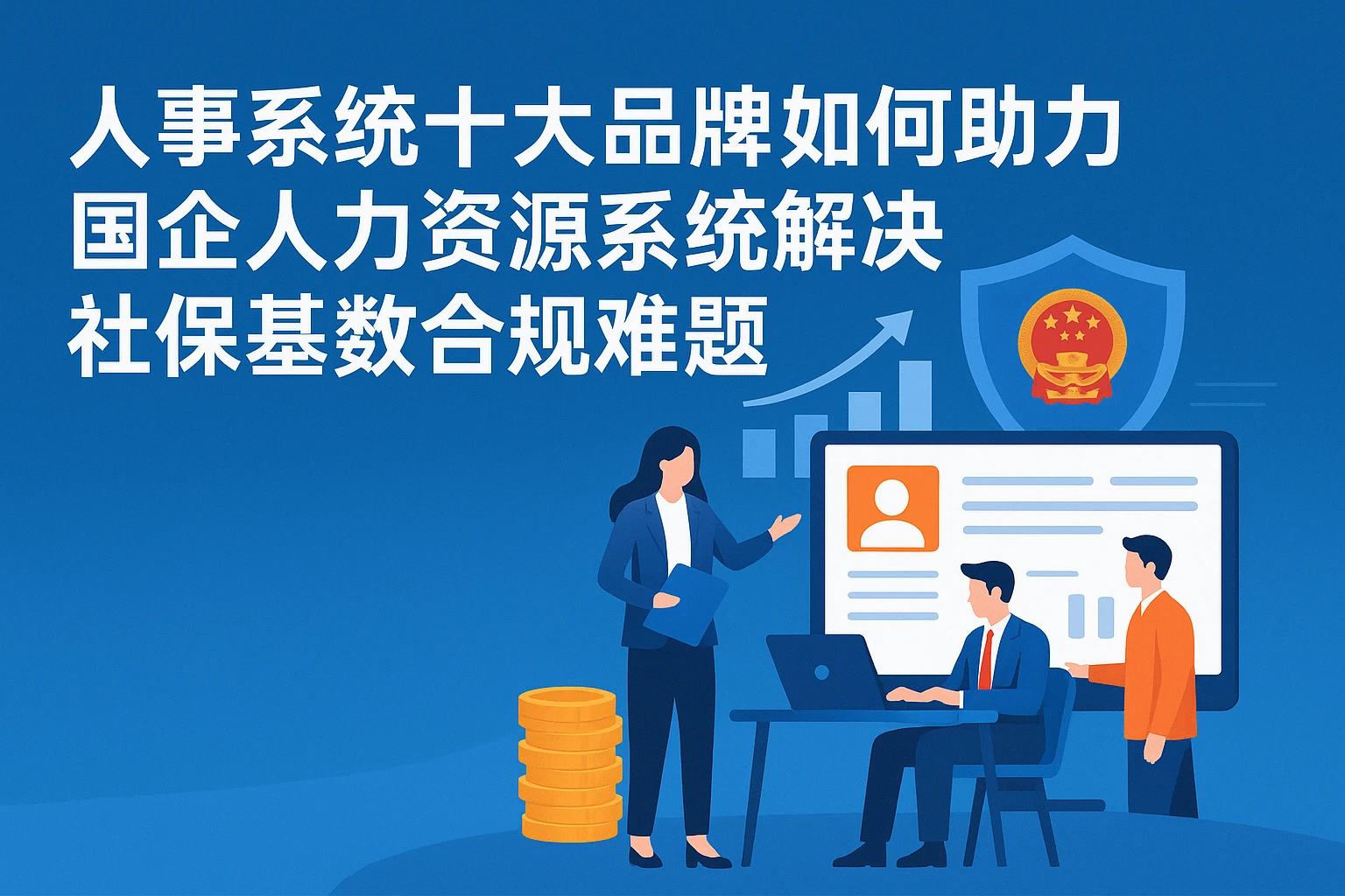 人事系统十大品牌如何助力国企人力资源系统解决社保基数合规难题