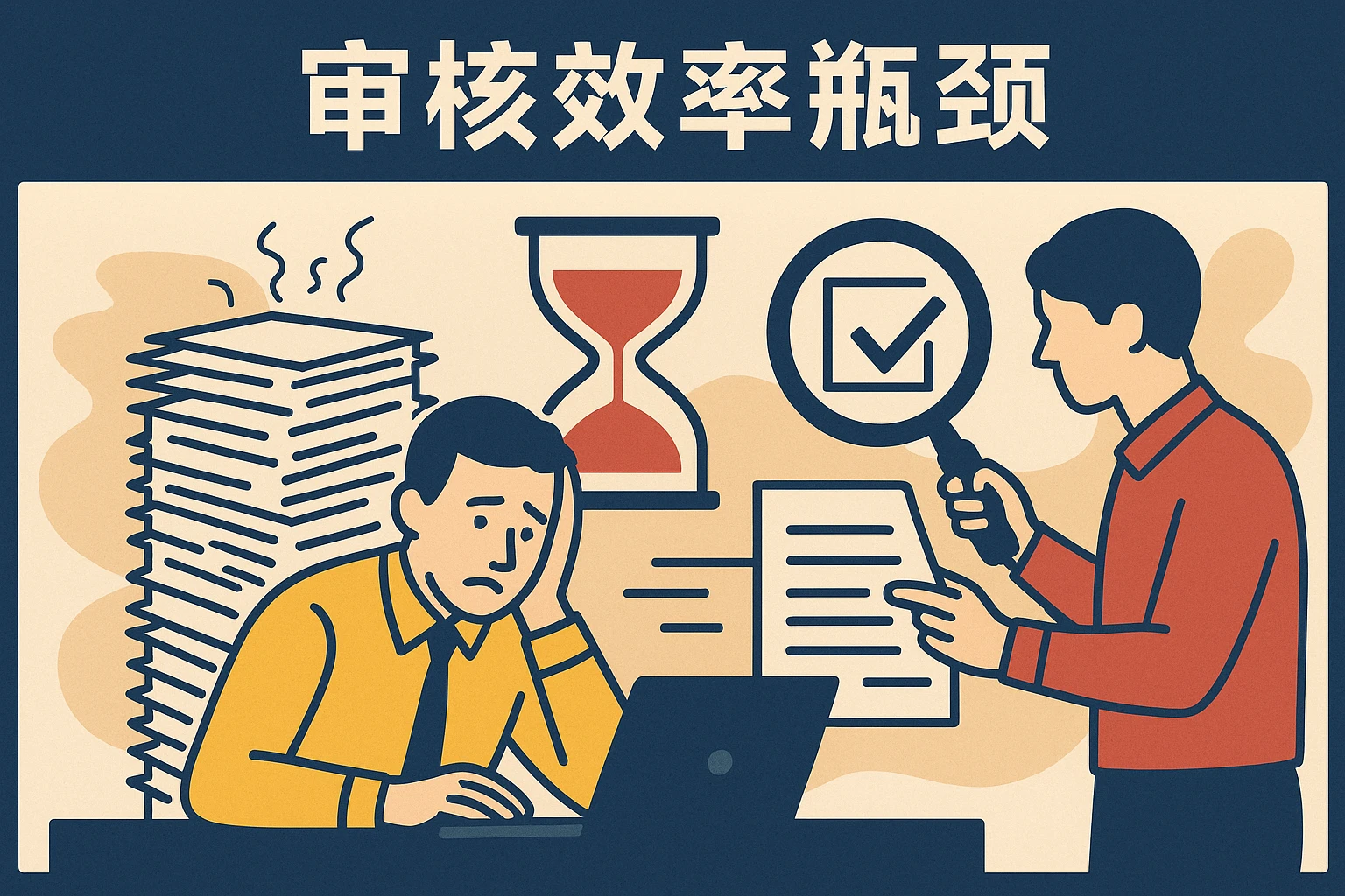 证明文件审核的效率瓶颈