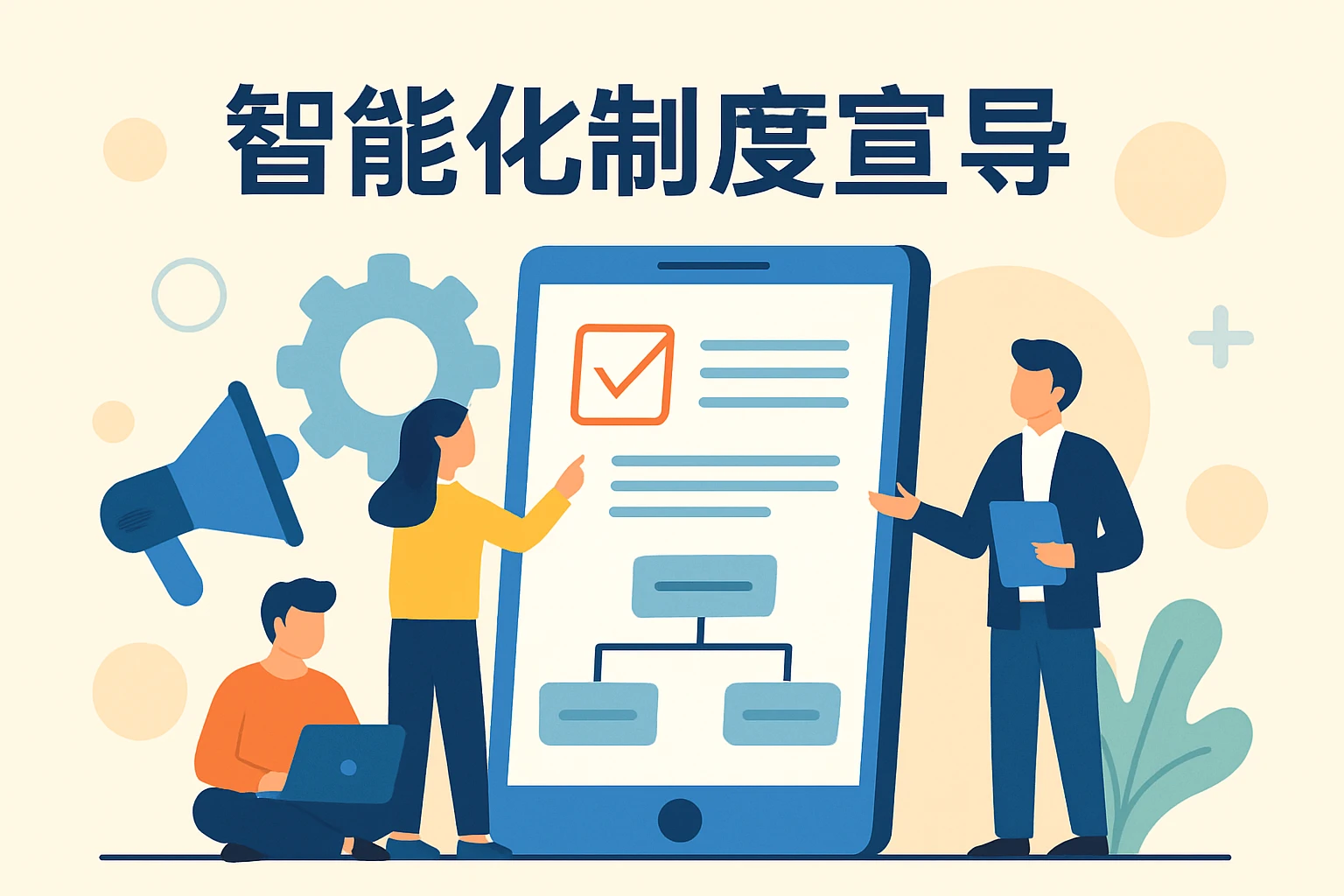 智能化制度宣导