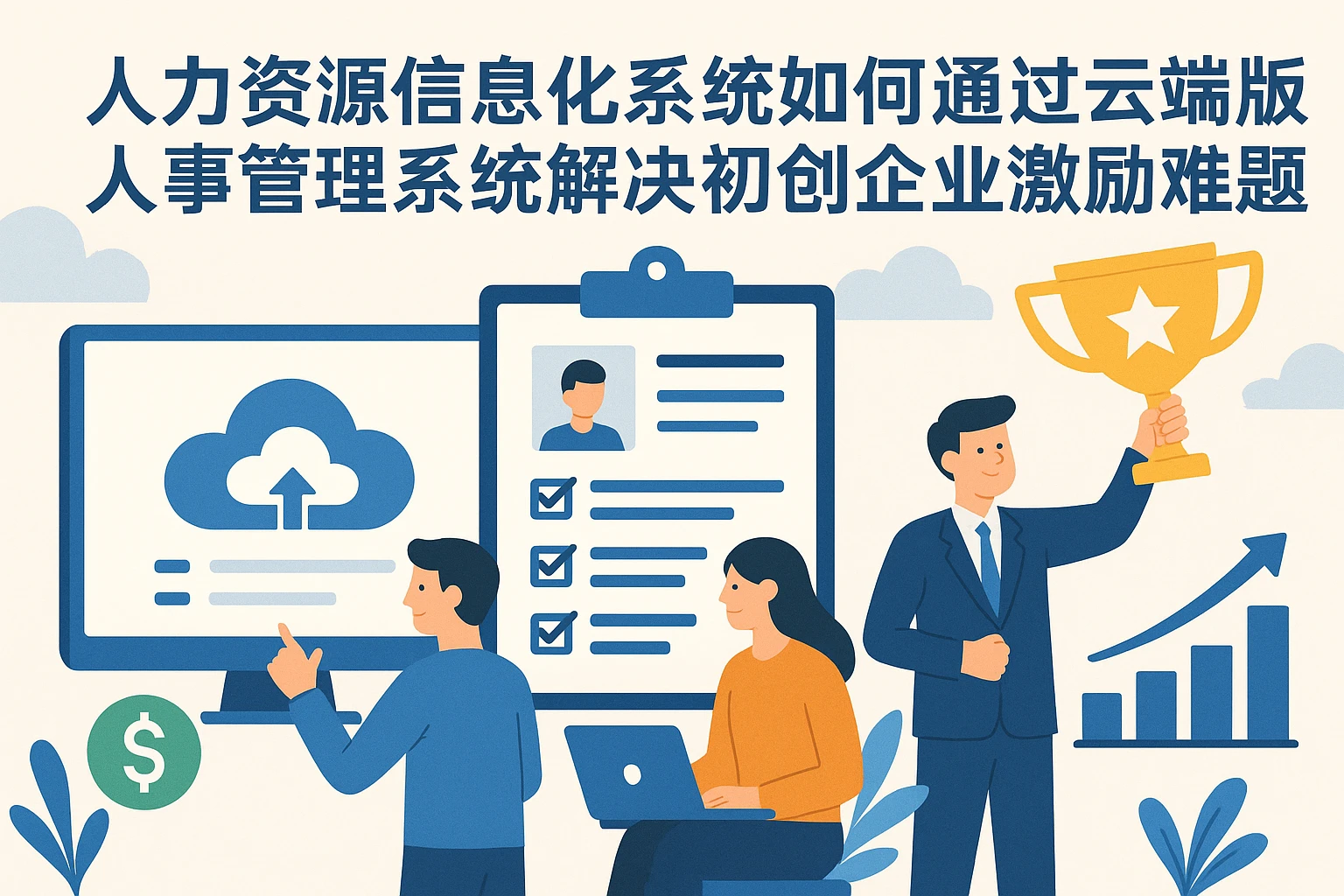 人力资源信息化系统如何通过云端版人事管理系统解决初创企业激励难题