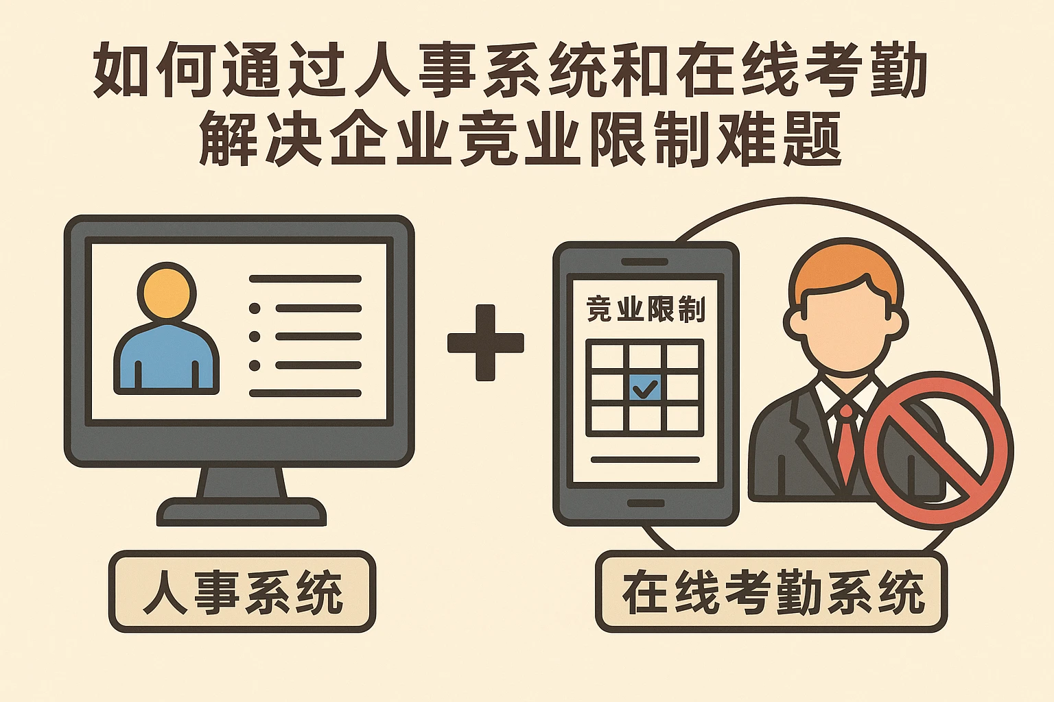 如何通过人事系统和在线考勤系统解决企业竞业限制难题