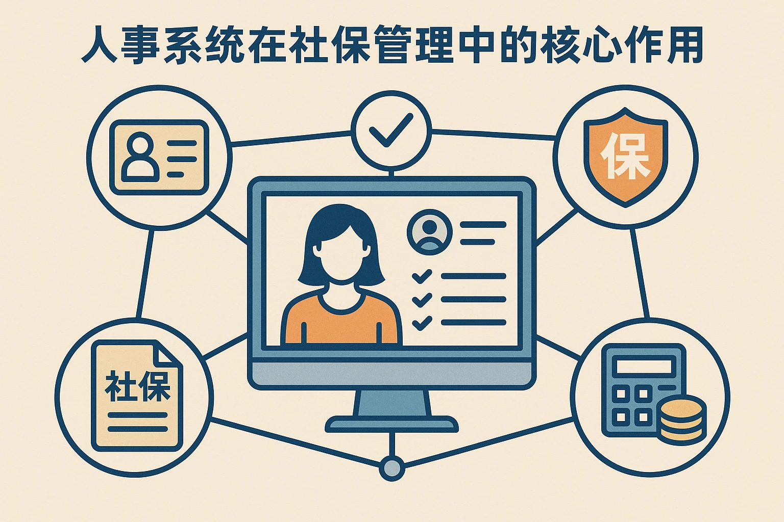 人事系统在社保管理中的核心作用