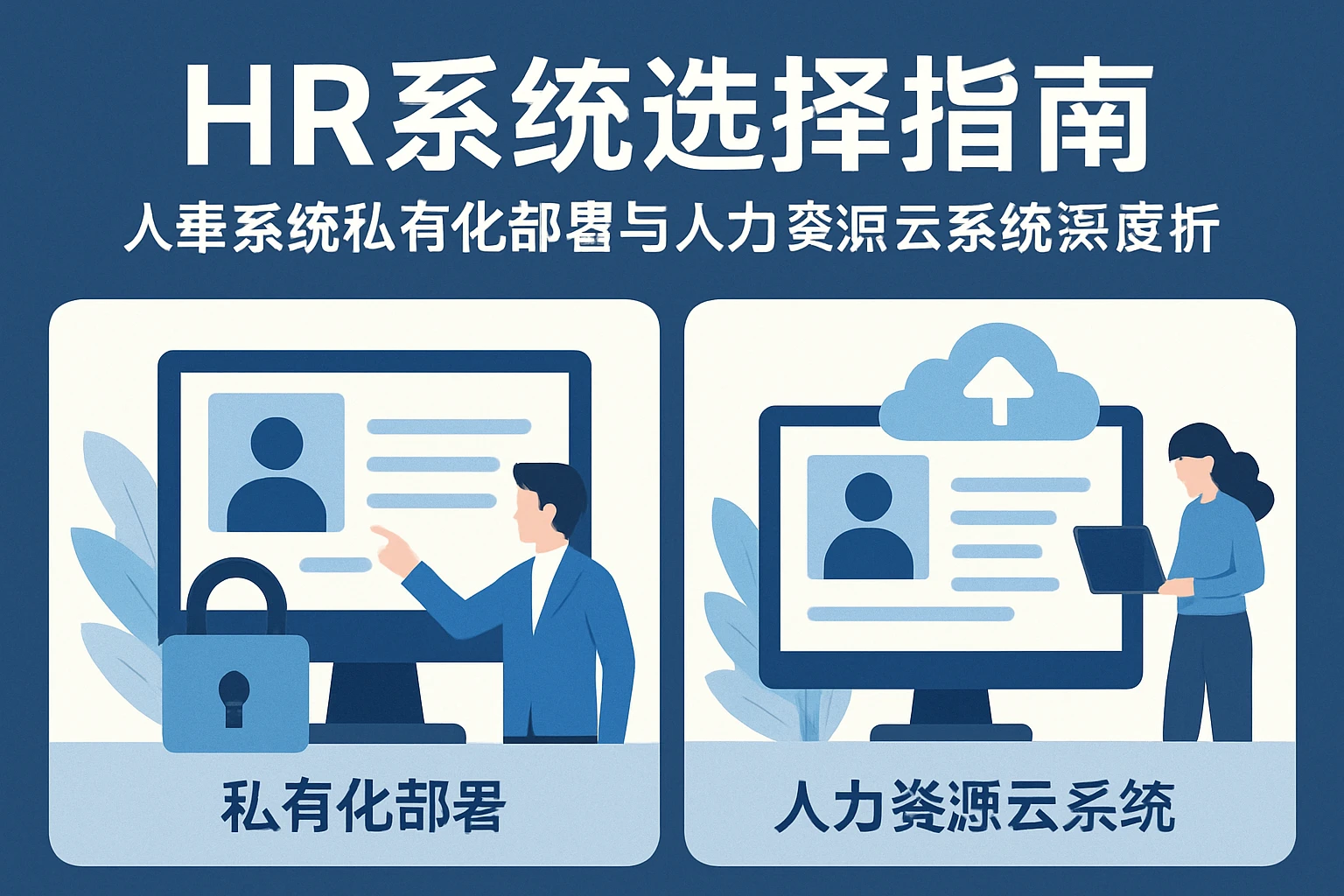 HR系统选择指南：人事系统私有化部署与人力资源云系统深度解析