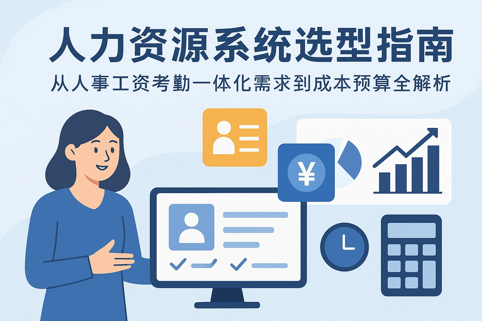 人力资源系统选型指南：从人事工资考勤一体化需求到成本预算全解析