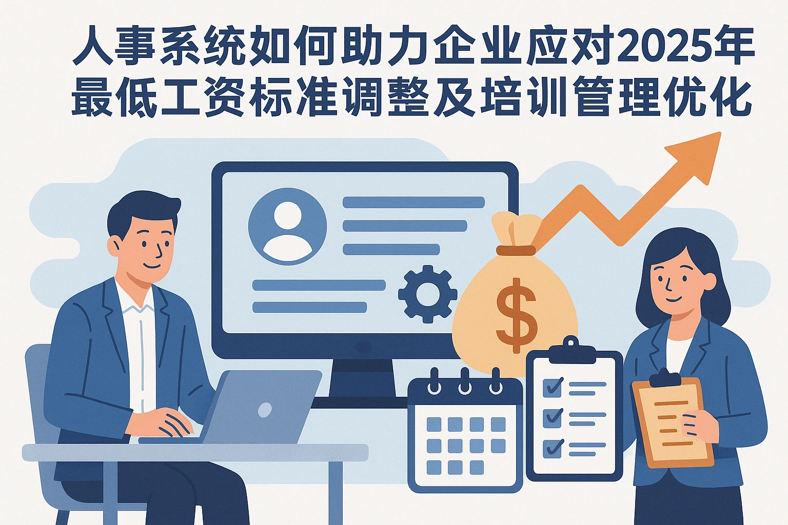 人事系统如何助力企业应对2025年最低工资标准调整及培训管理优化