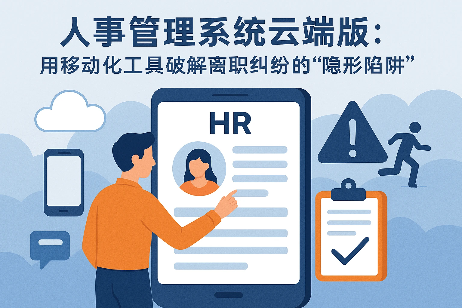 人事管理系统云端版：用移动化工具破解离职纠纷的“隐形陷阱”