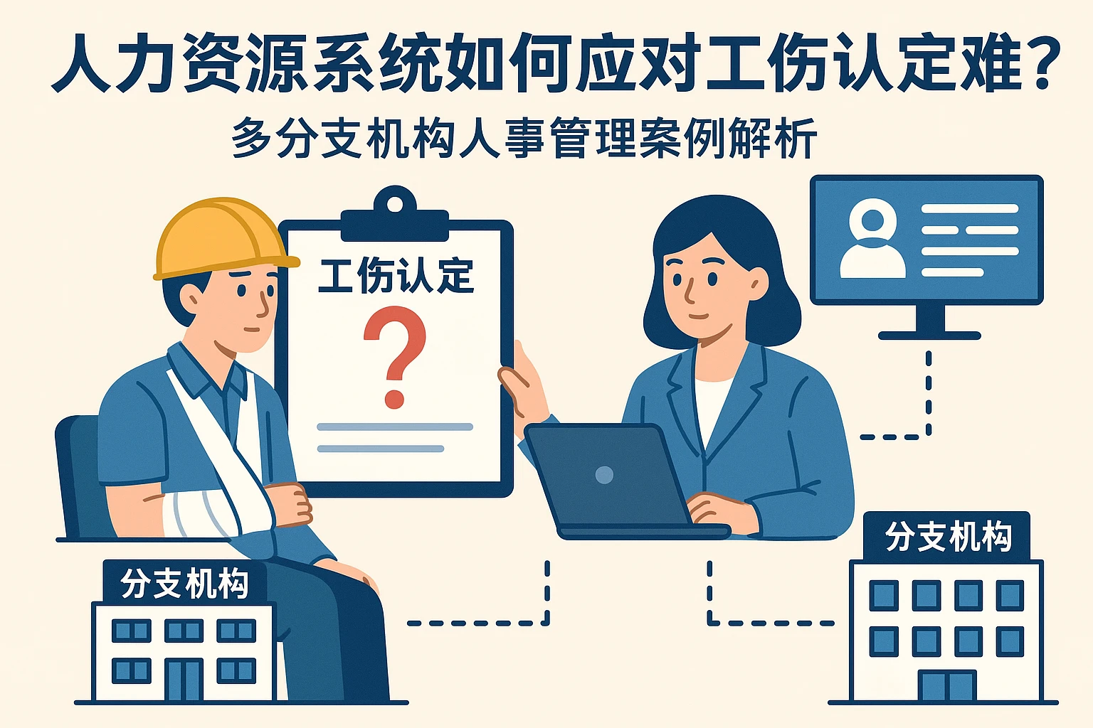 人力资源系统如何应对工伤认定难题?多分支机构人事管理案例解析