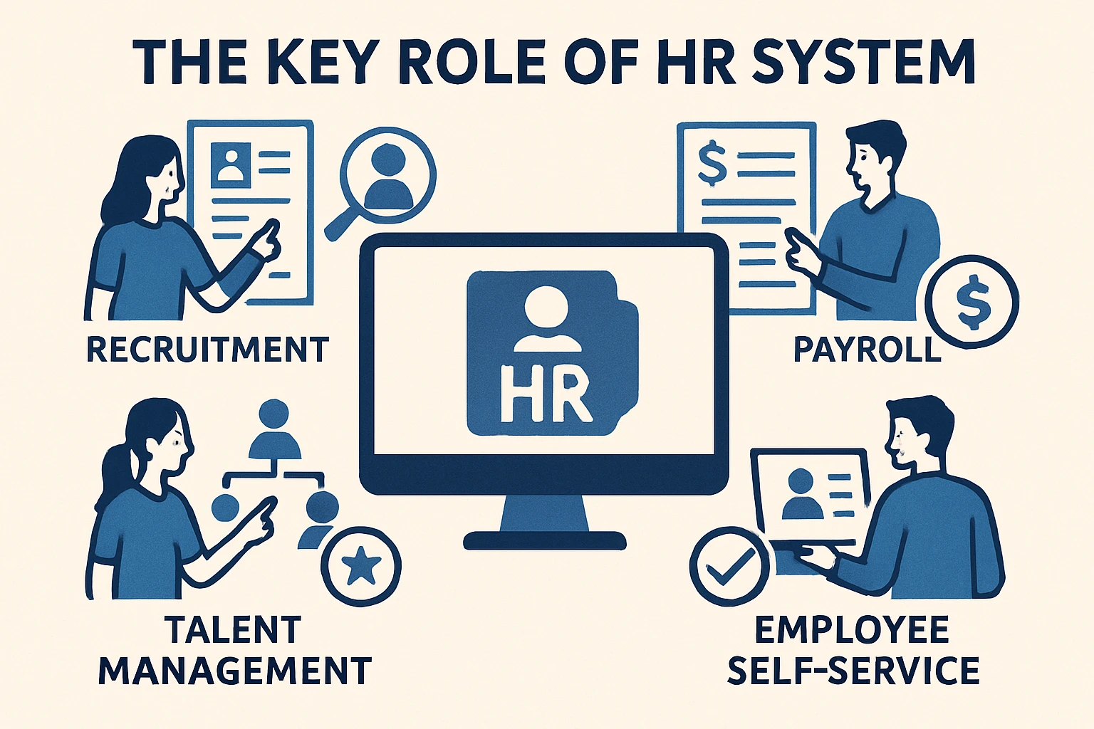 人力资源系统的关键作用