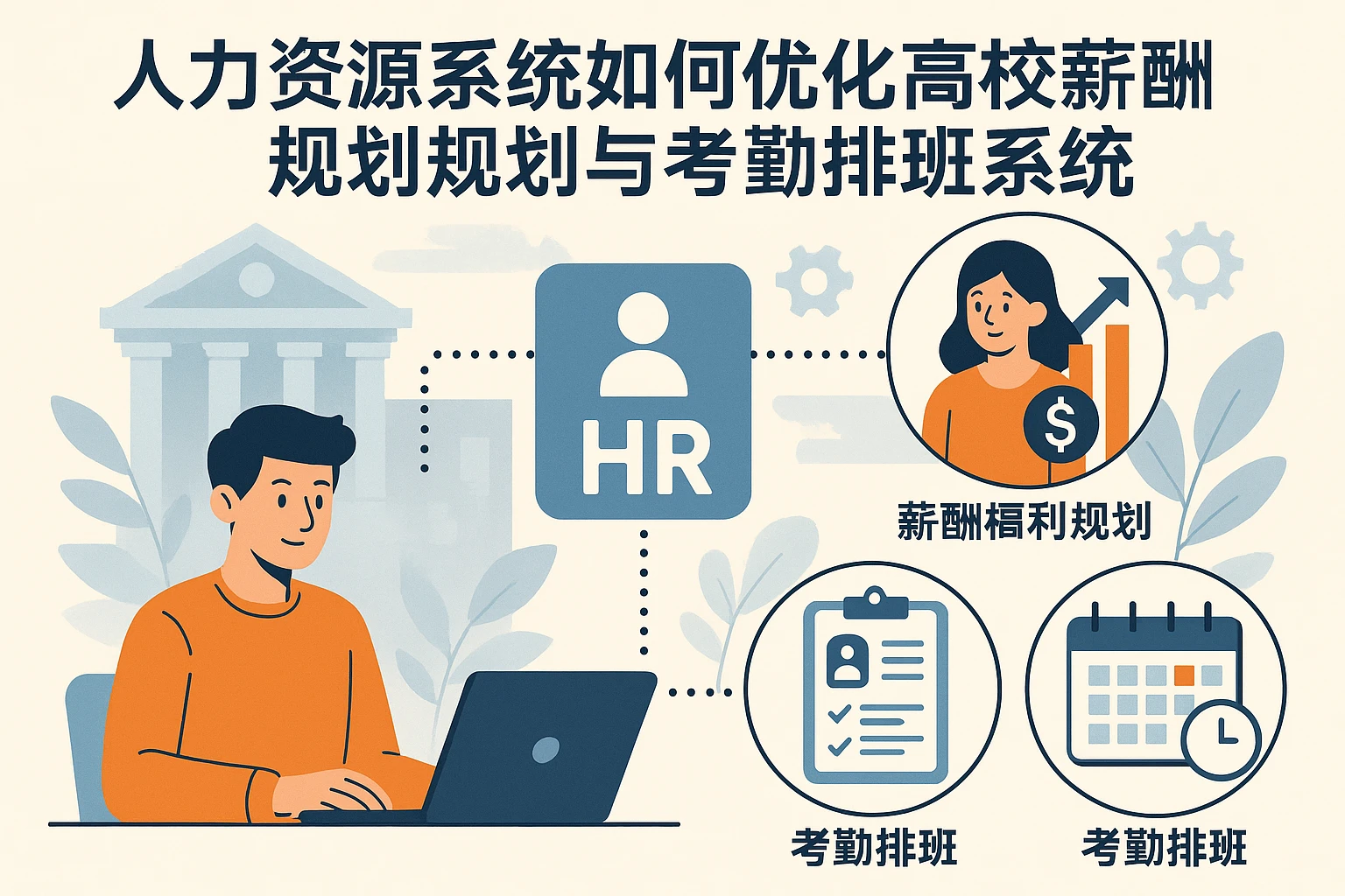 人力资源系统如何优化高校薪酬福利规划与考勤排班系统