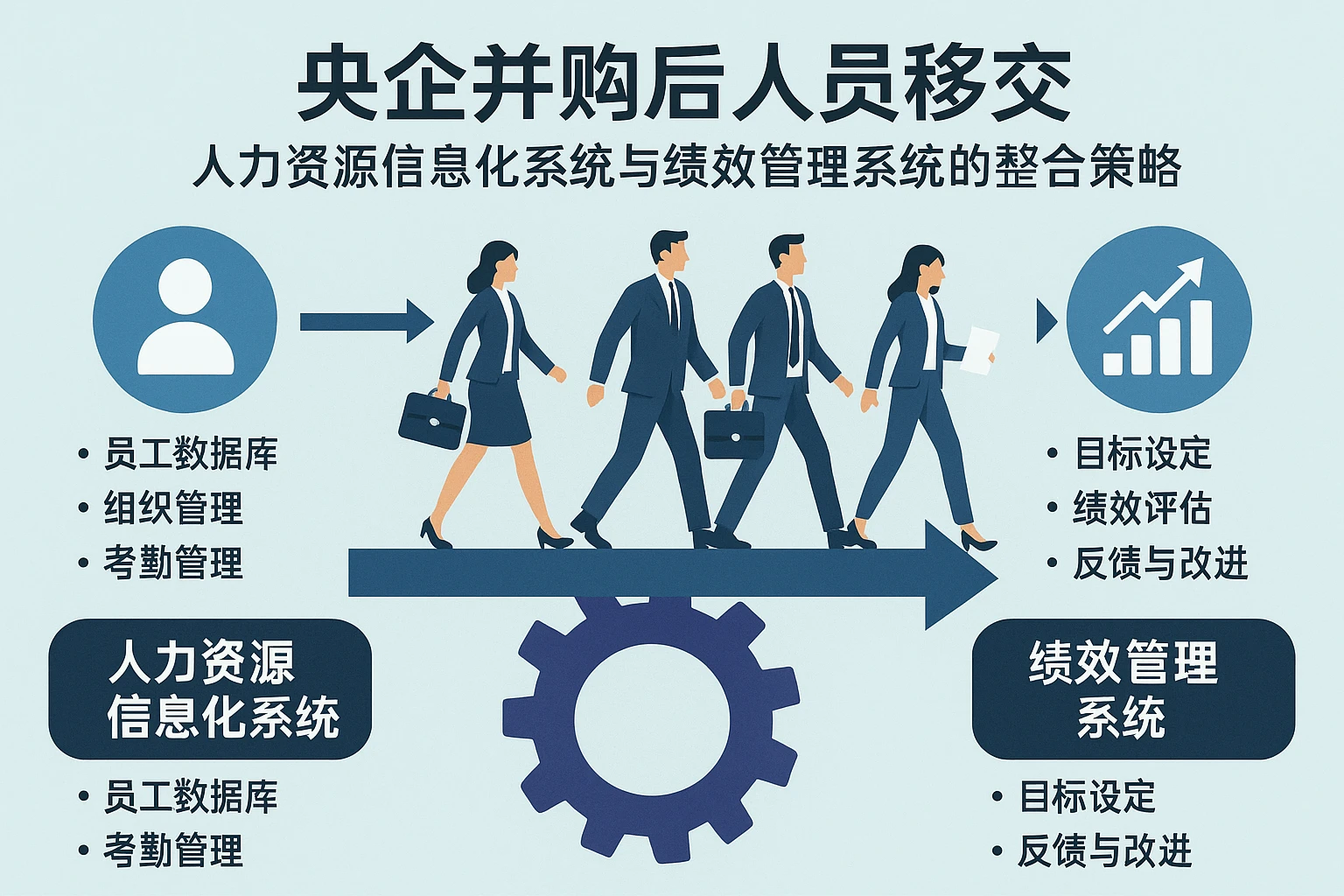 央企并购后人员移交：人力资源信息化系统与绩效管理系统的整合策略