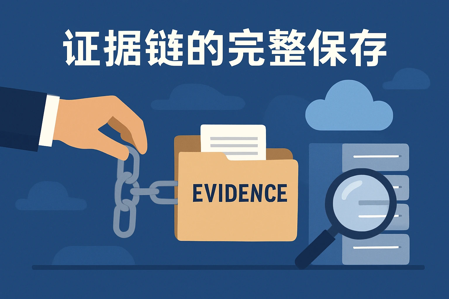 证据链的完整保存
