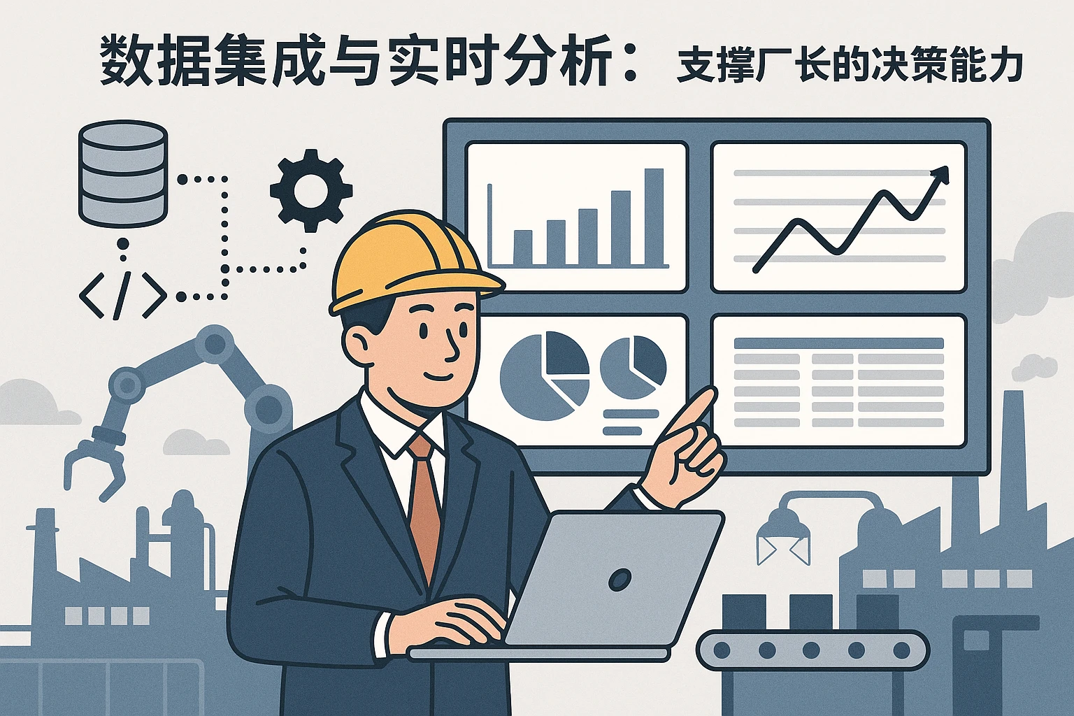2. 数据集成与实时分析：支撑厂长的决策能力