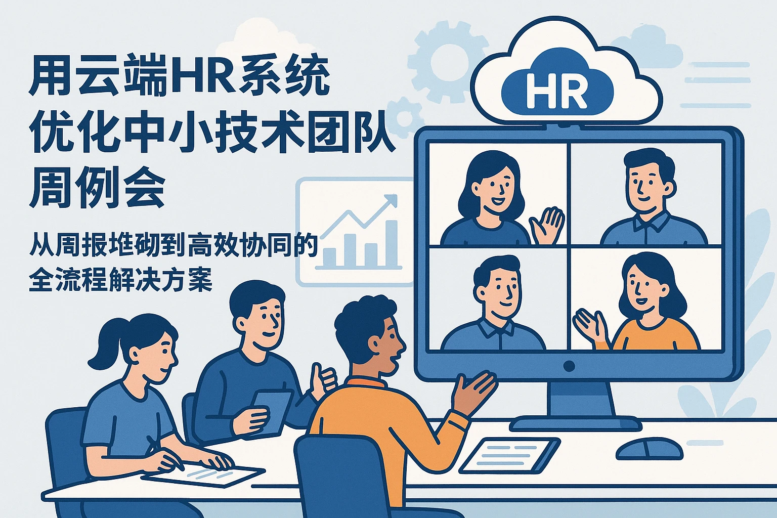 用云端HR系统优化中小技术团队周例会：从周报堆砌到高效协同的全流程解决方案