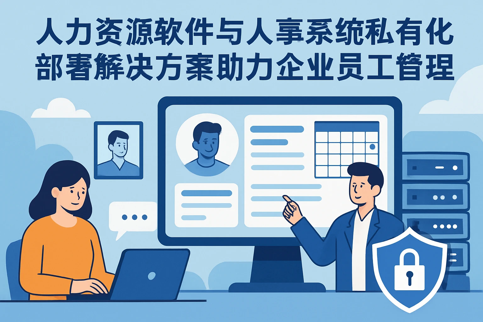 人力资源软件与人事系统私有化部署解决方案助力企业员工管理