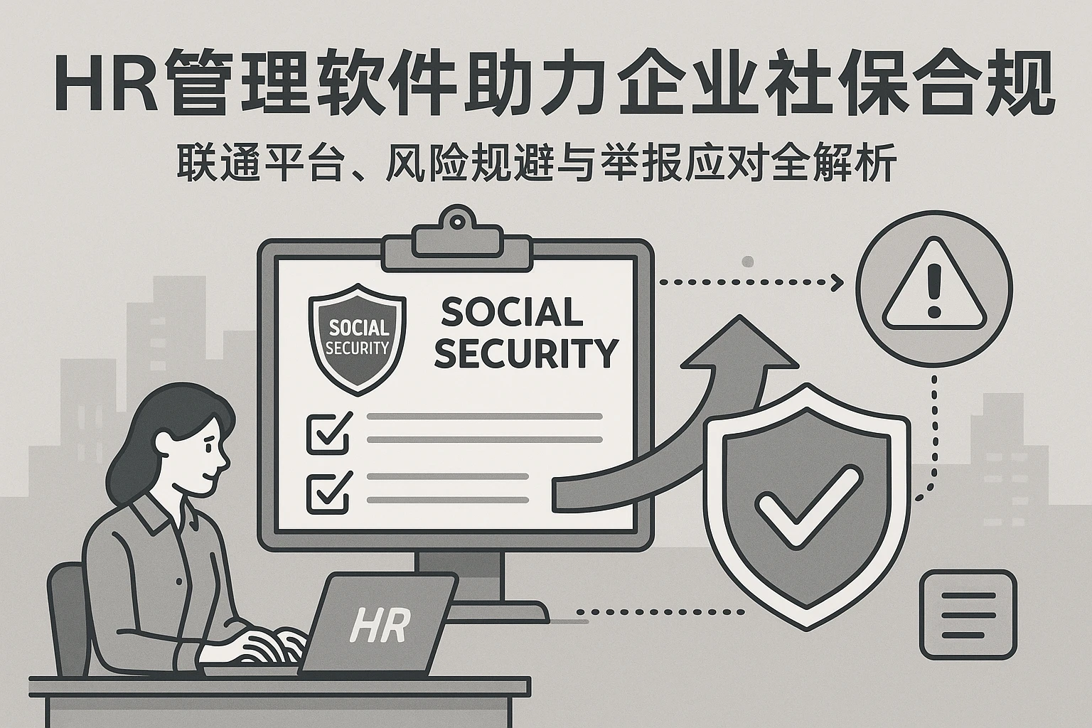 HR管理软件助力企业社保合规：联通平台、风险规避与举报应对全解析