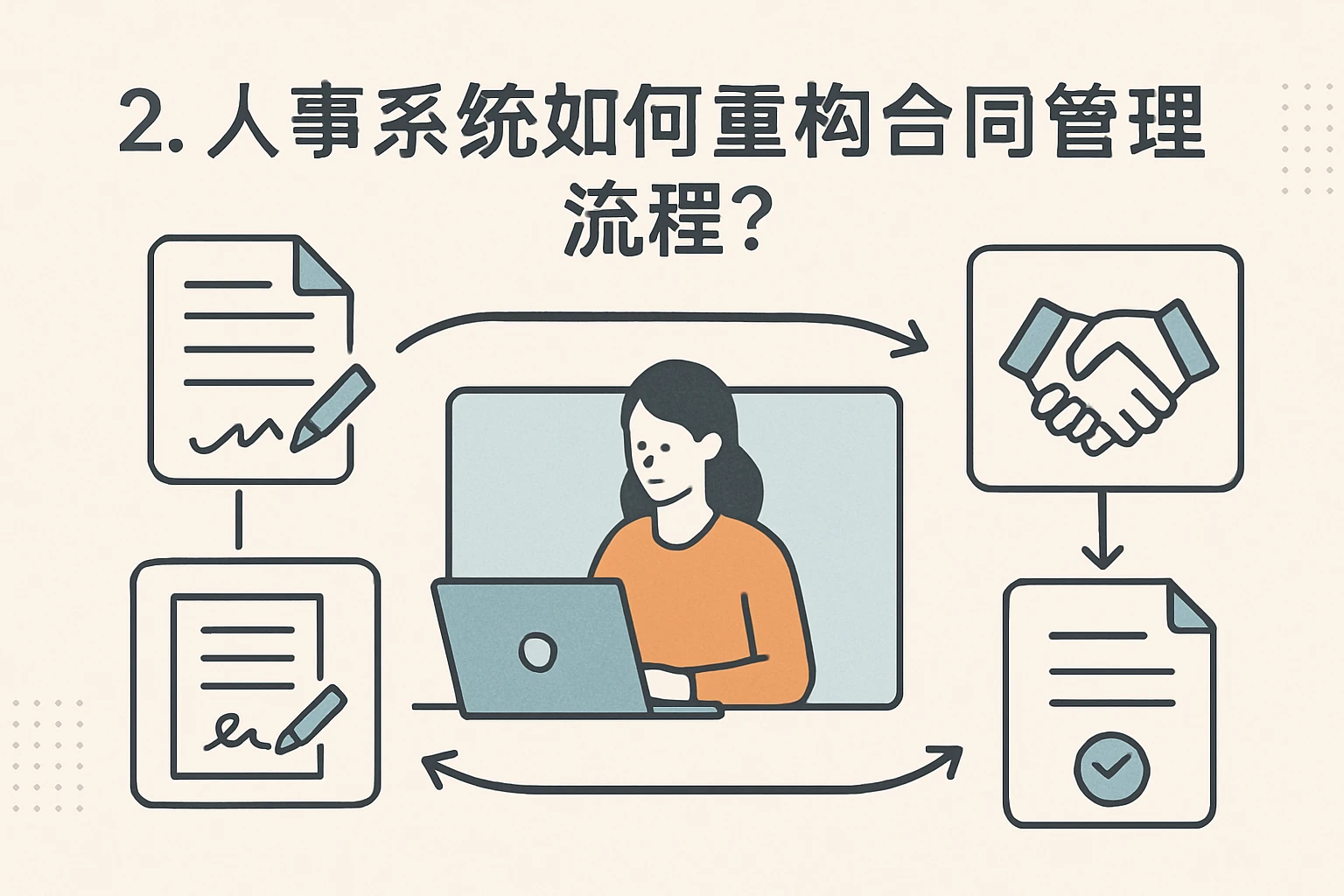 2. 人事系统如何重构合同管理流程？