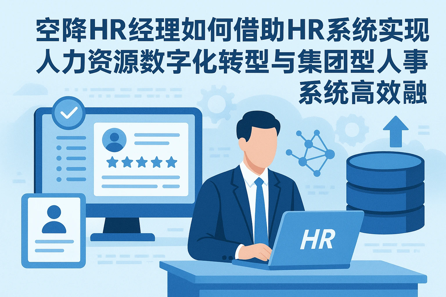 空降HR经理如何借助HR系统实现人力资源数字化转型与集团型人事系统高效融合