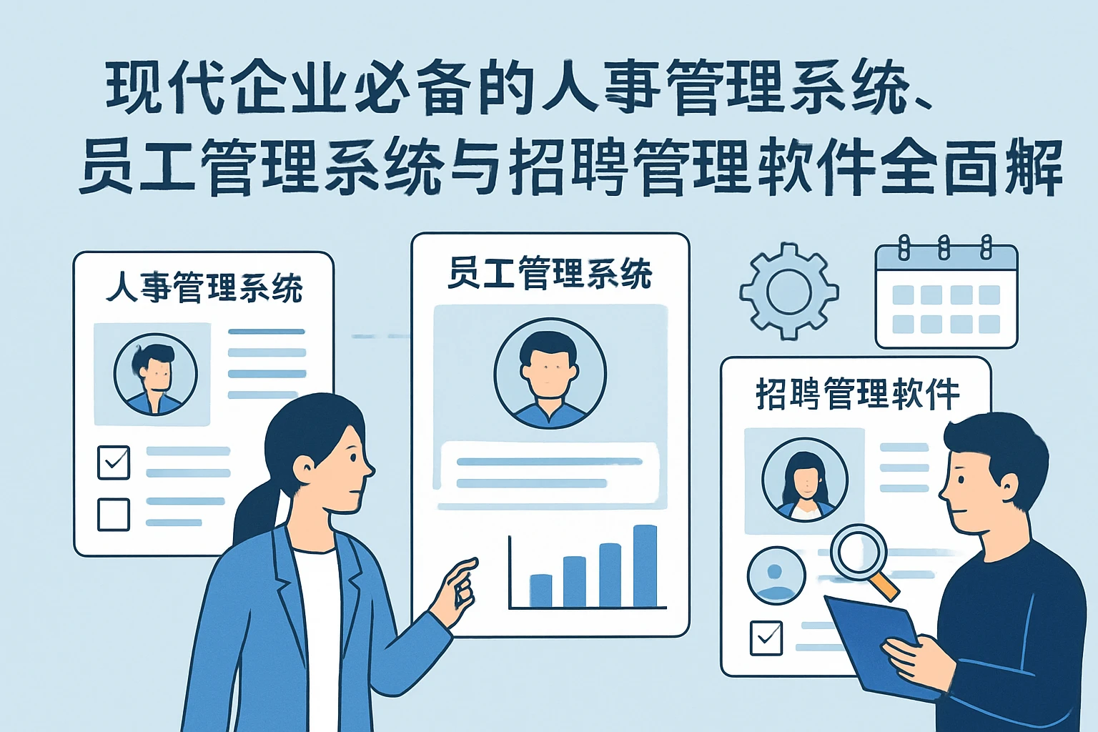 现代企业必备的人事管理系统、员工管理系统与招聘管理软件全面解析