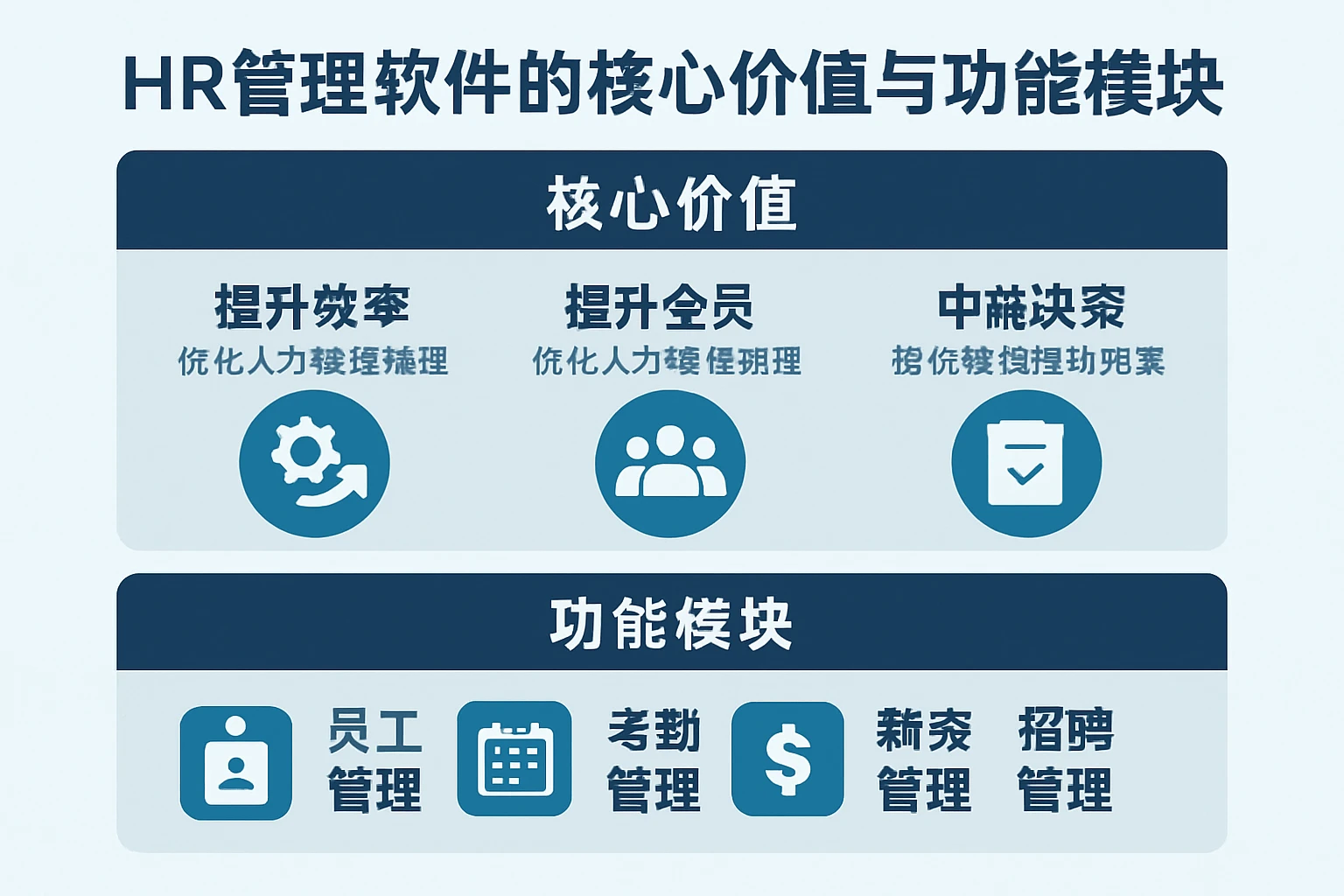 HR管理软件的核心价值与功能模块