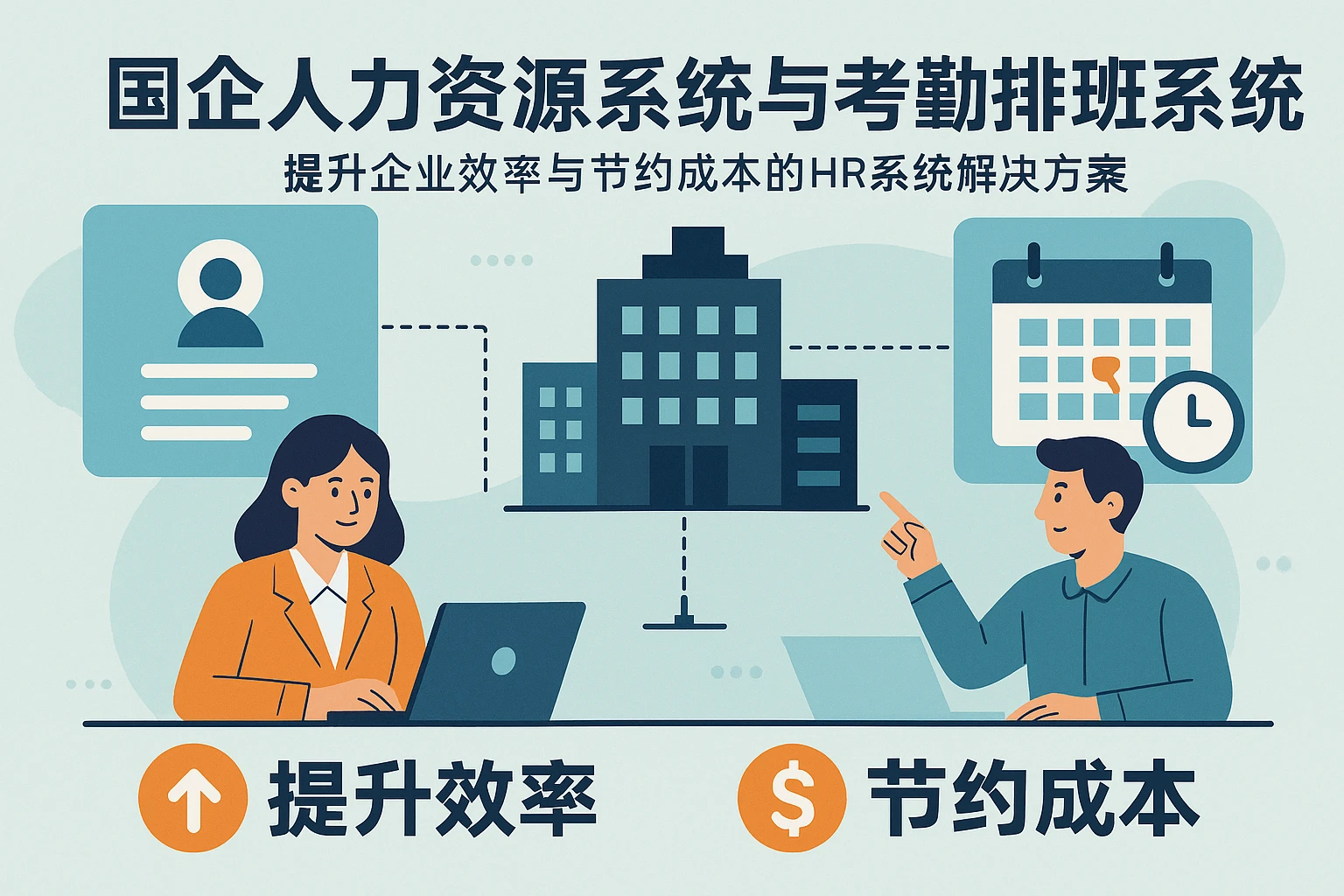 国企人力资源系统与考勤排班系统：提升企业效率与节约成本的HR系统解决方案