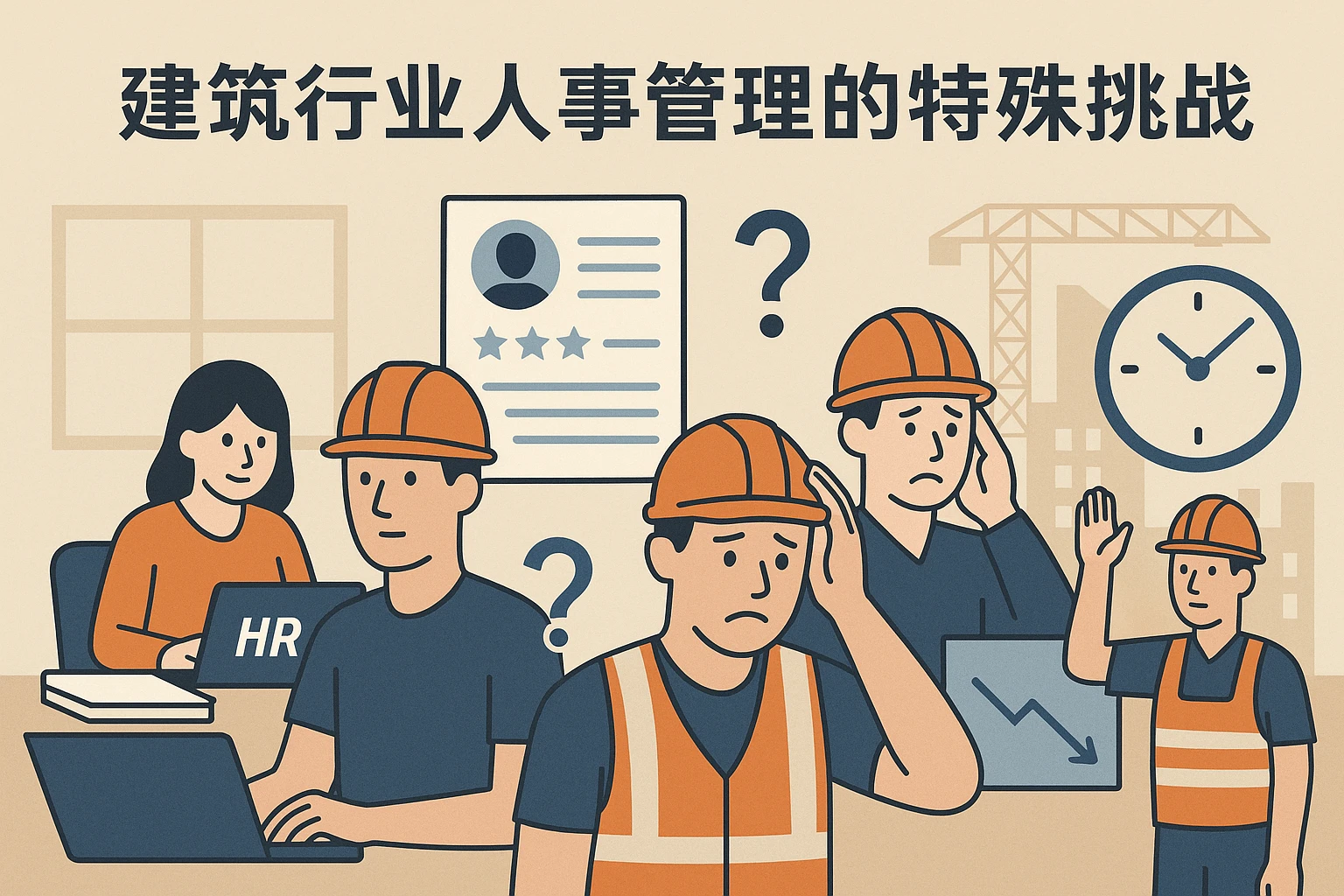 建筑行业人事管理的特殊挑战