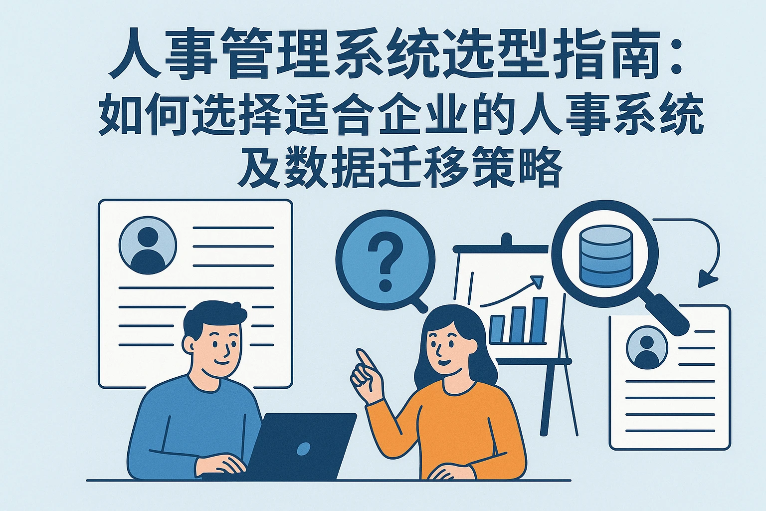 人事管理系统选型指南：如何选择适合企业的人事系统及数据迁移策略