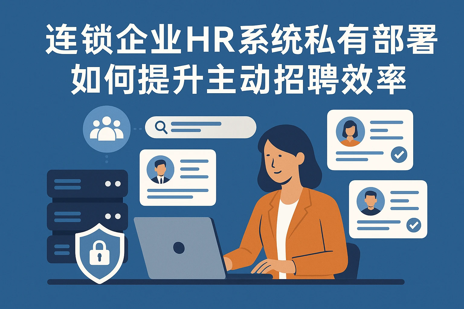 连锁企业HR系统私有化部署如何提升主动招聘效率