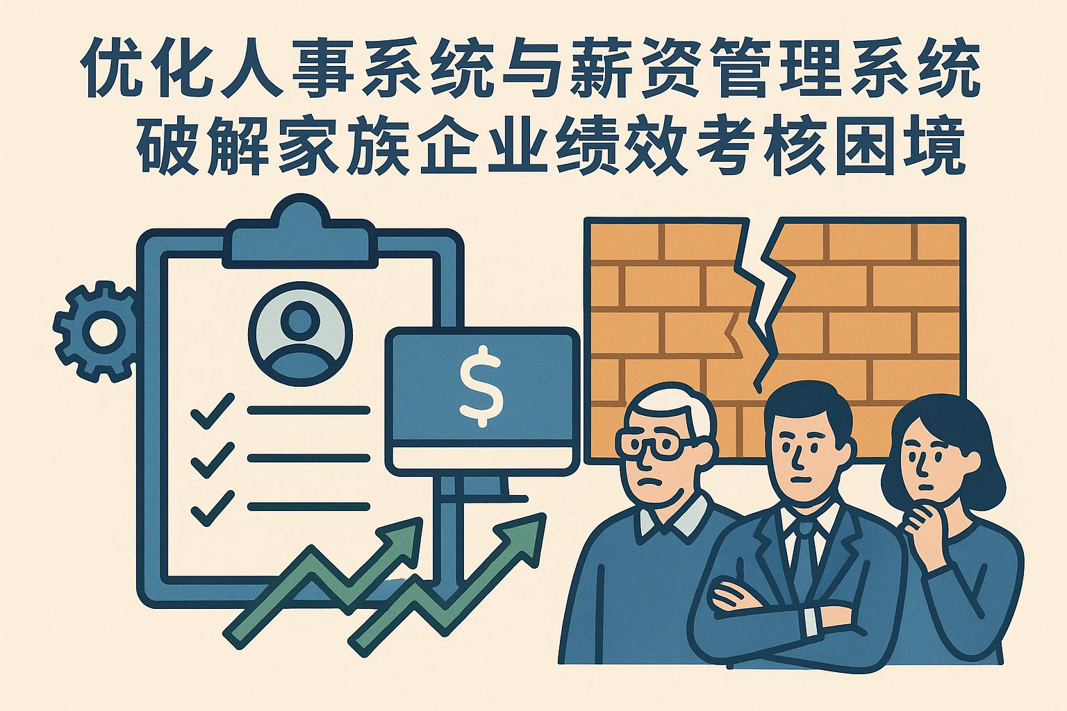 优化人事系统与薪资管理系统，破解家族企业绩效考核困境