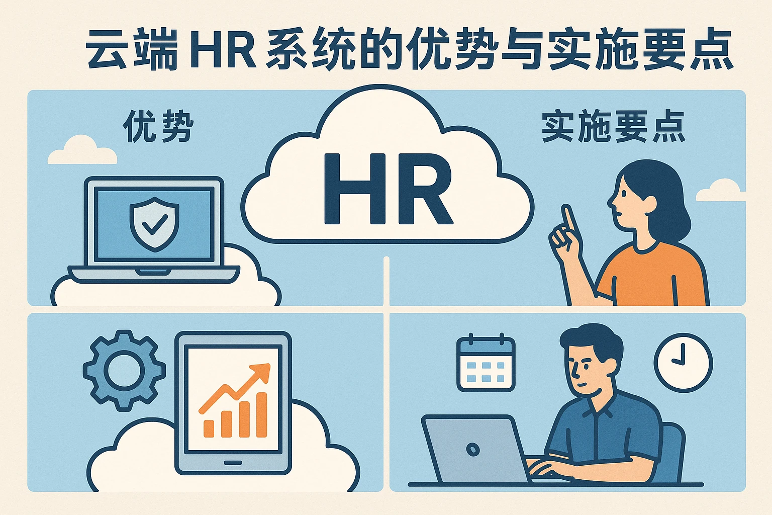 云端HR系统的优势与实施要点