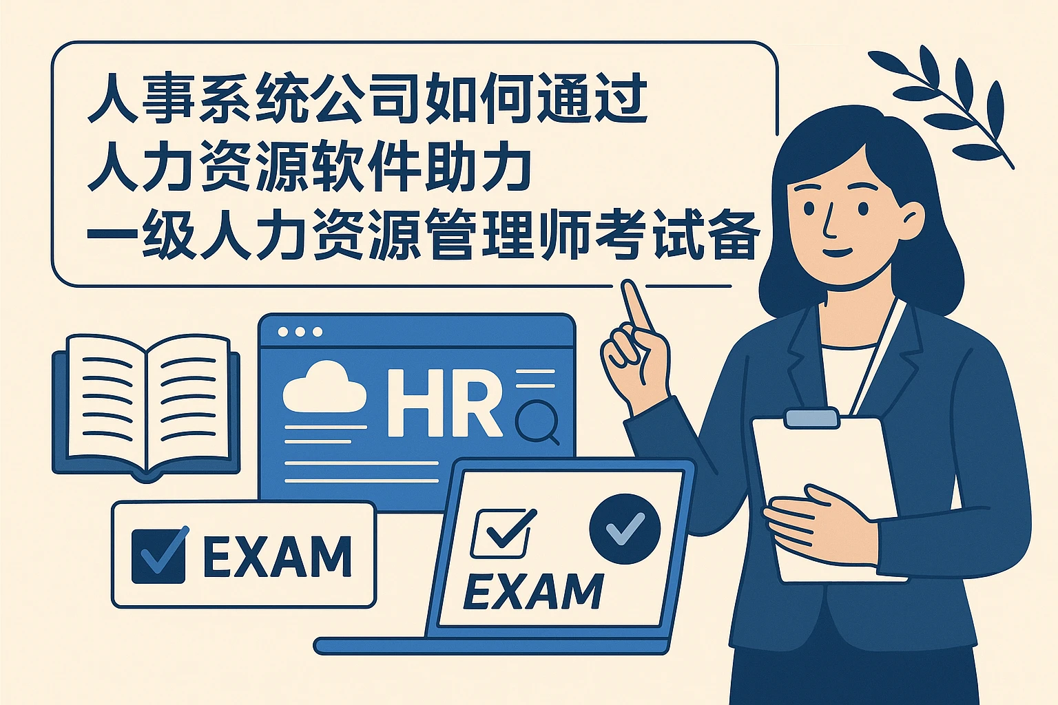 人事系统公司如何通过人力资源软件助力一级人力资源管理师考试备考