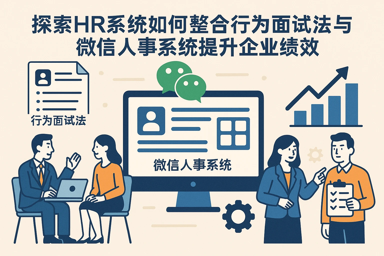探索HR系统如何整合行为面试法与微信人事系统提升企业绩效