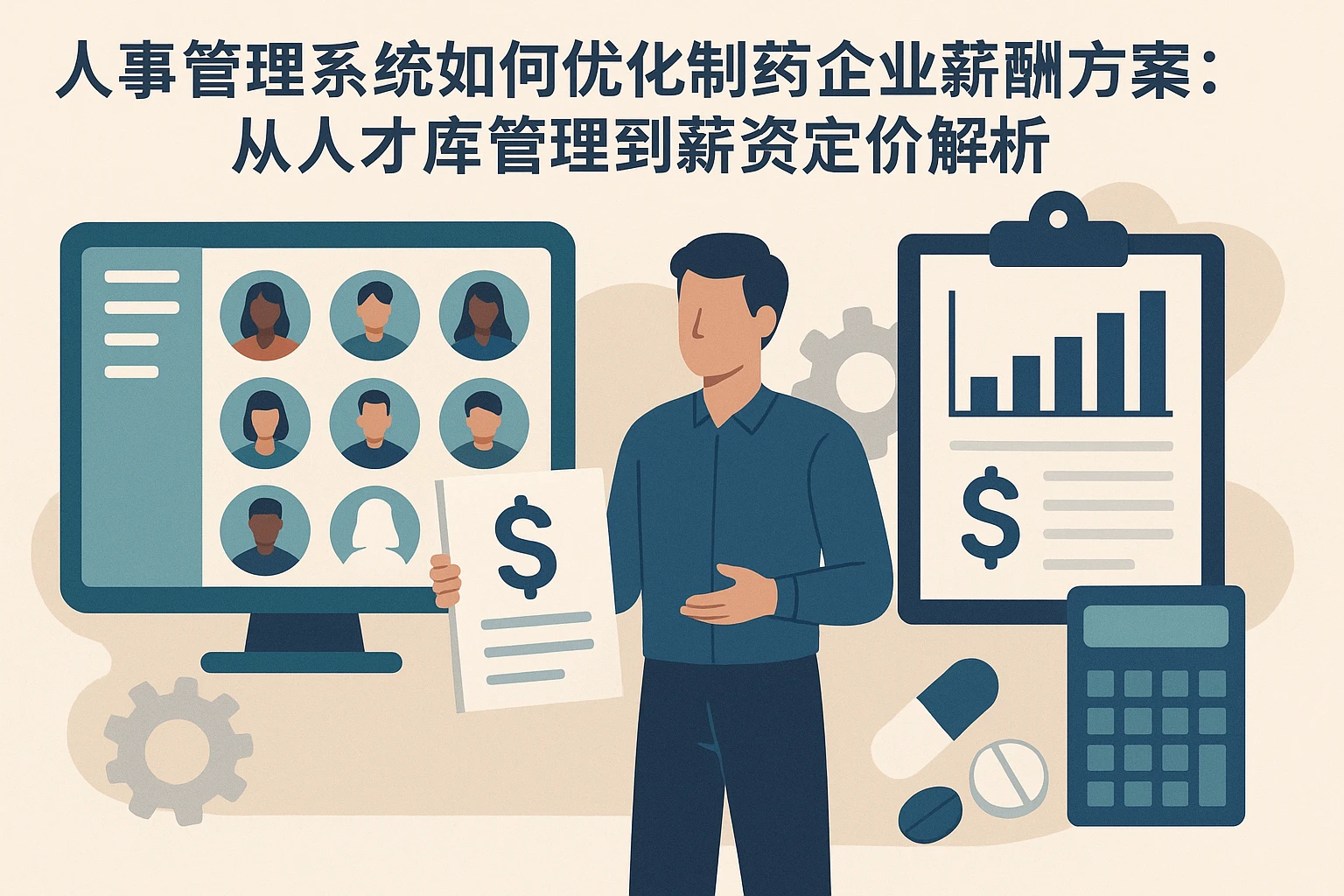 人事管理系统如何优化制药企业薪酬方案：从人才库管理到系统价格解析