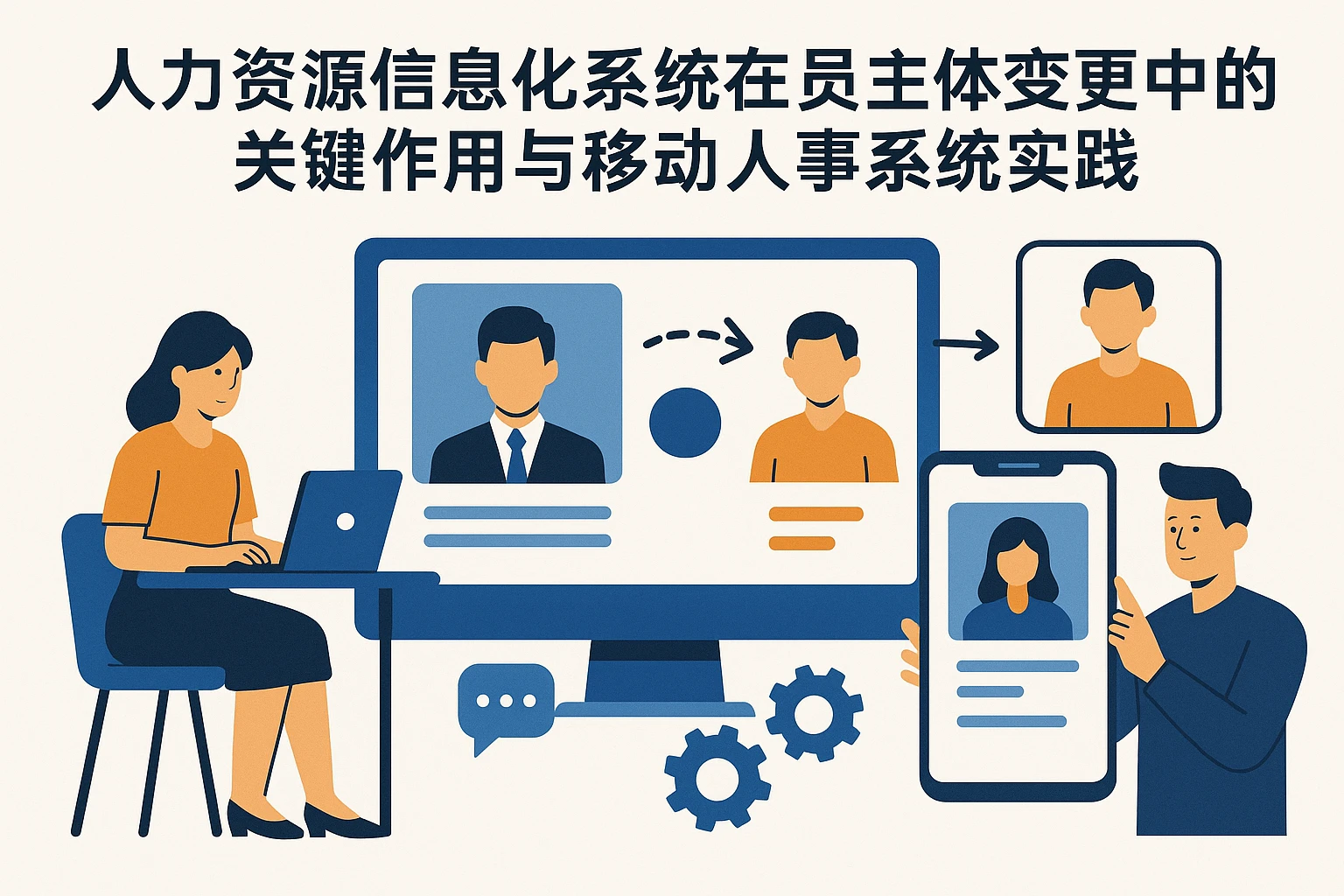 人力资源信息化系统在员工主体变更中的关键作用与移动人事系统实践