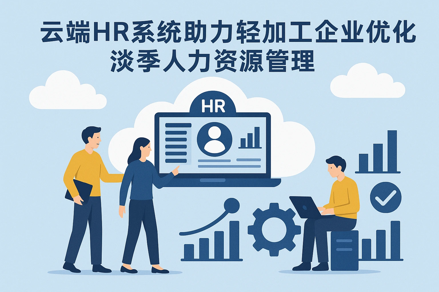 云端HR系统助力轻加工企业优化淡季人力资源管理