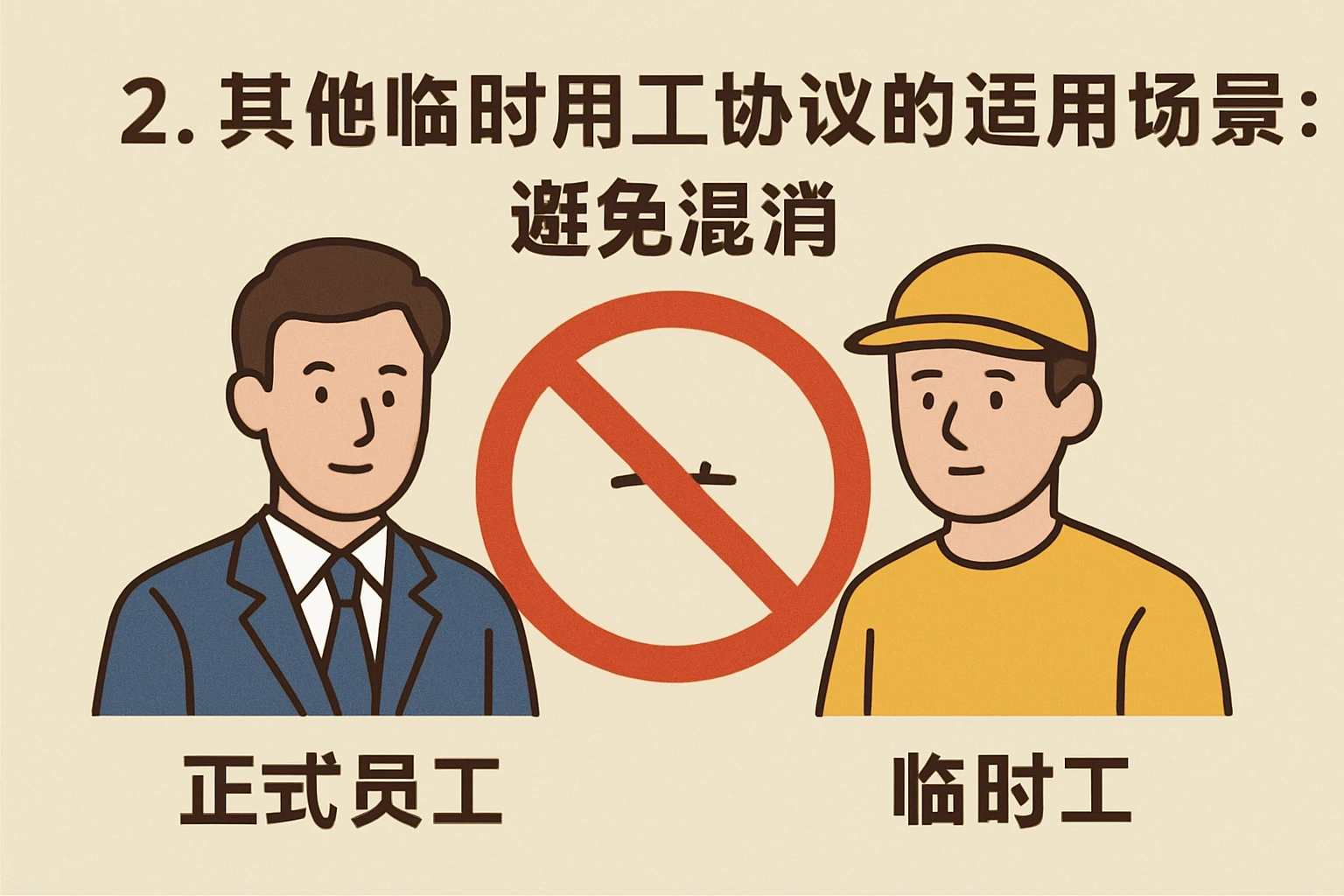 2. 其他临时用工协议的适用场景：避免混淆