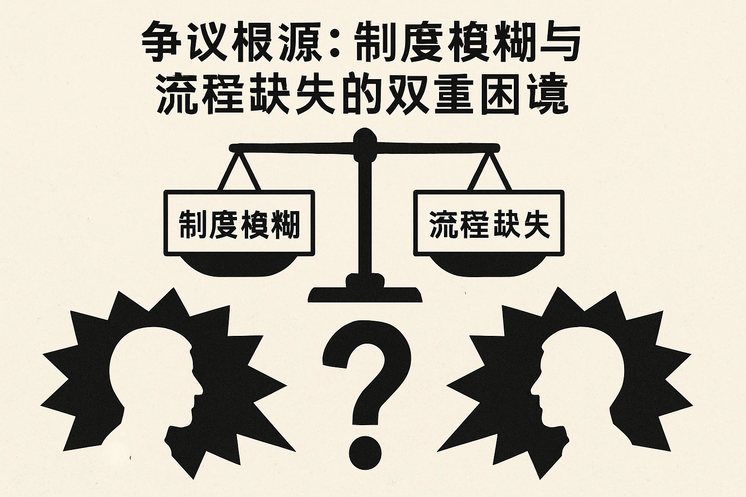 2. 争议根源：制度模糊与流程缺失的双重困境