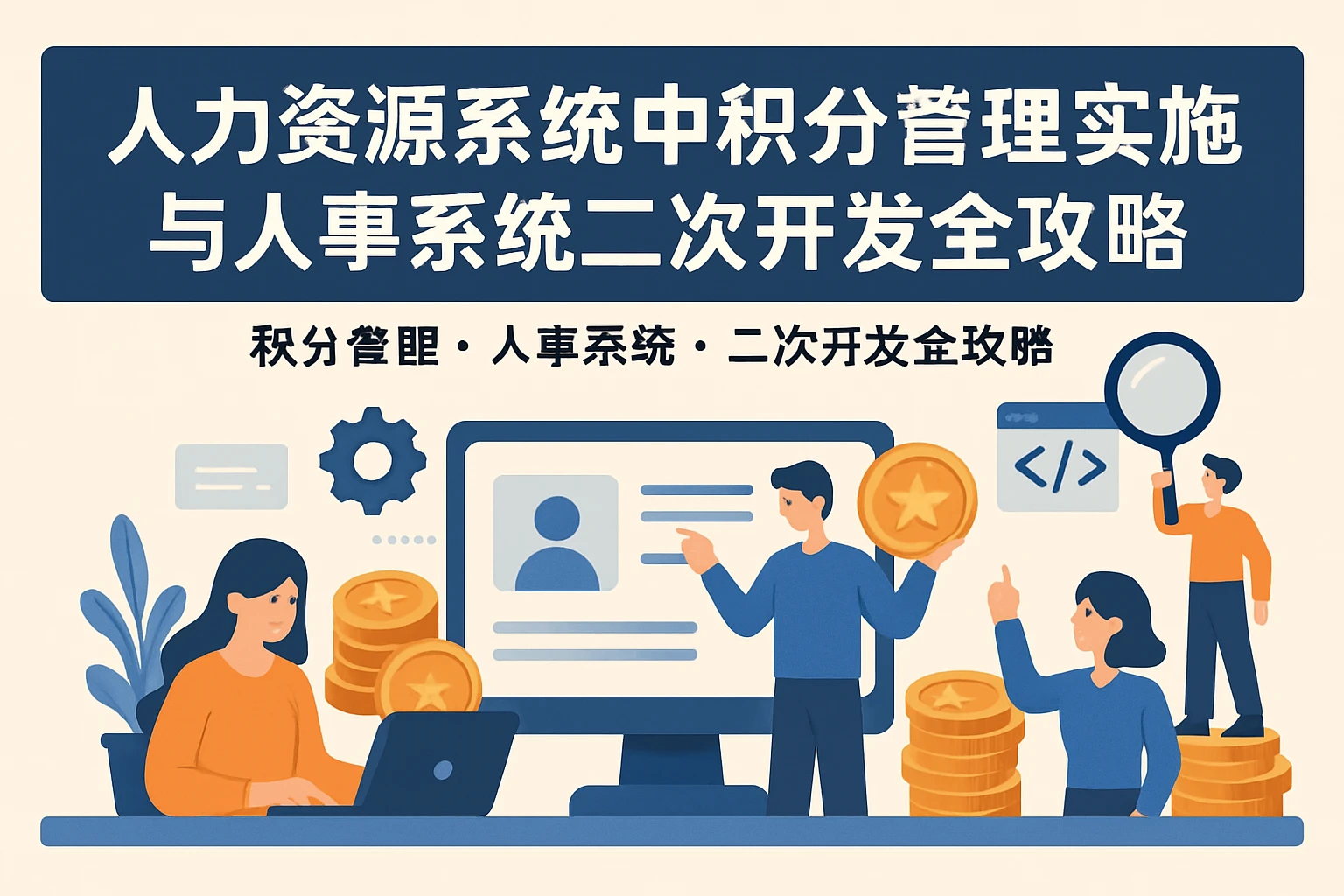 人力资源系统中积分管理的实施与人事系统二次开发全攻略