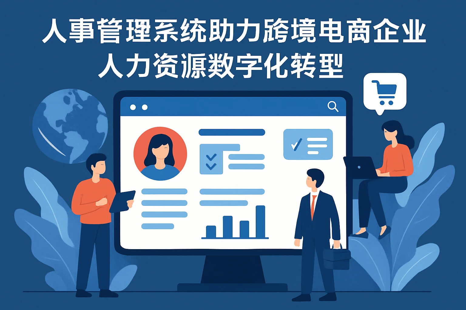 人事管理系统助力跨境电商企业人力资源数字化转型
